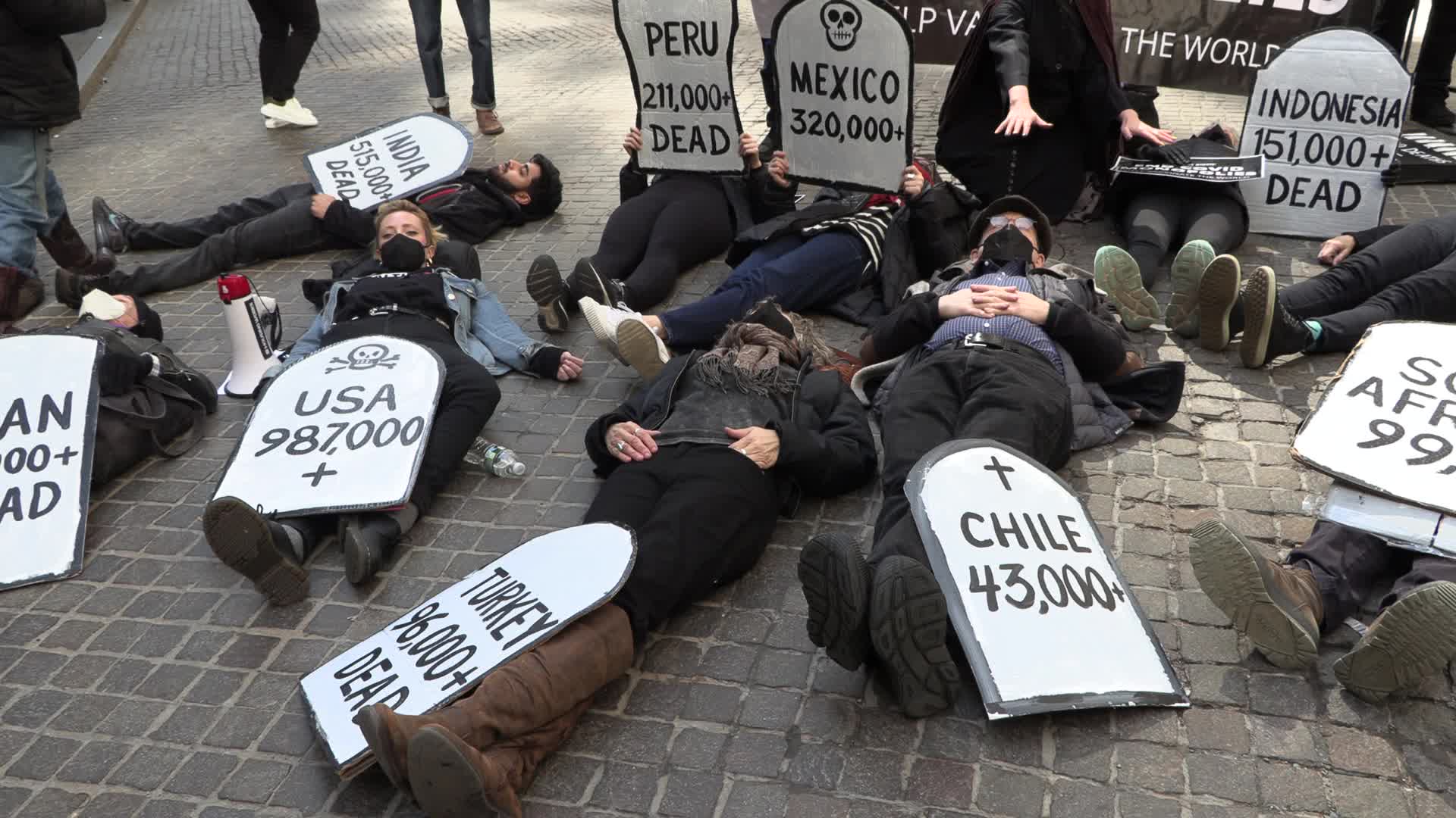 NYC: End COVID-19 Monopolies Protest