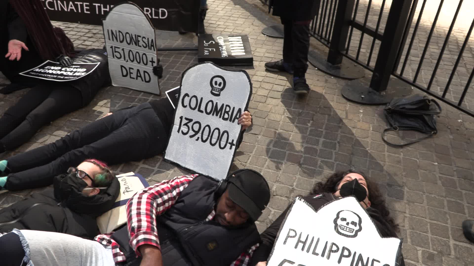NYC: End COVID-19 Monopolies Protest