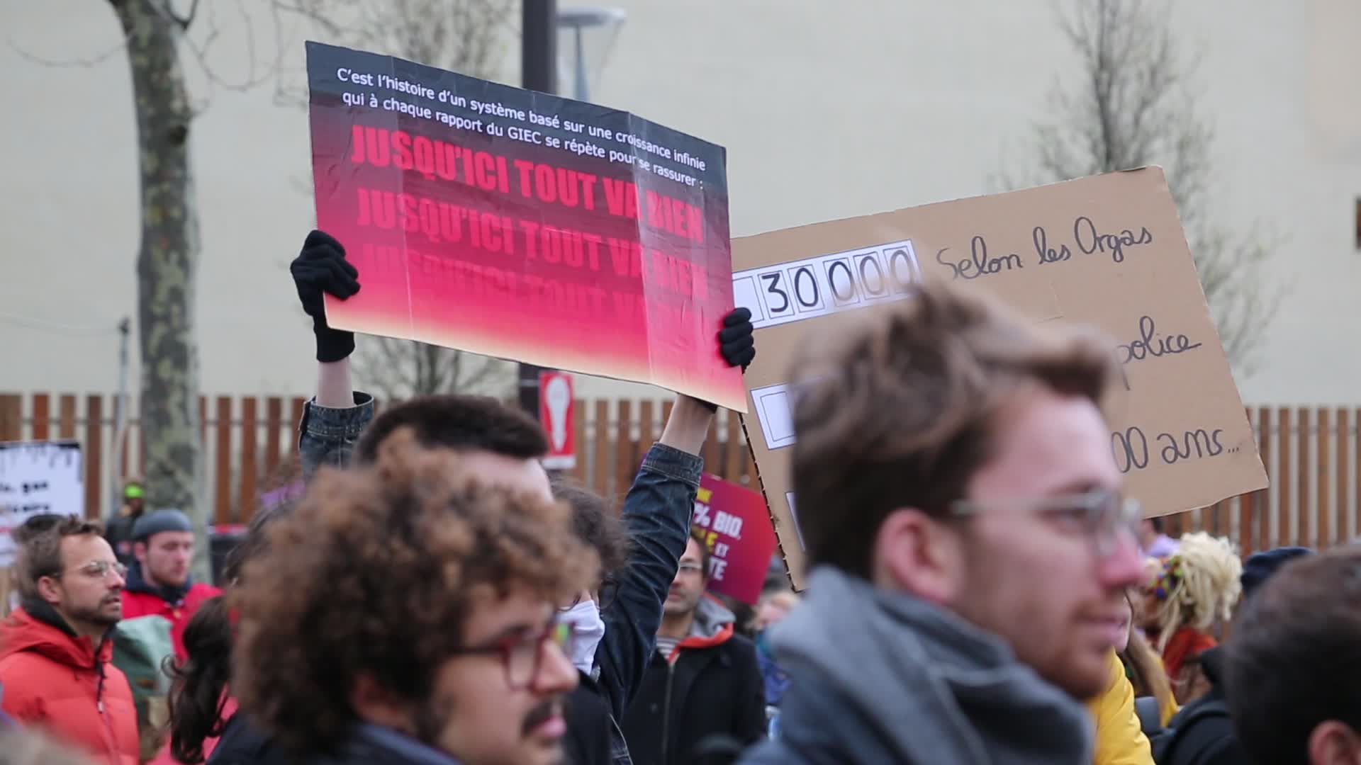 Paris Climate March Gathered Thousands Before The Country’s Presidential Election
