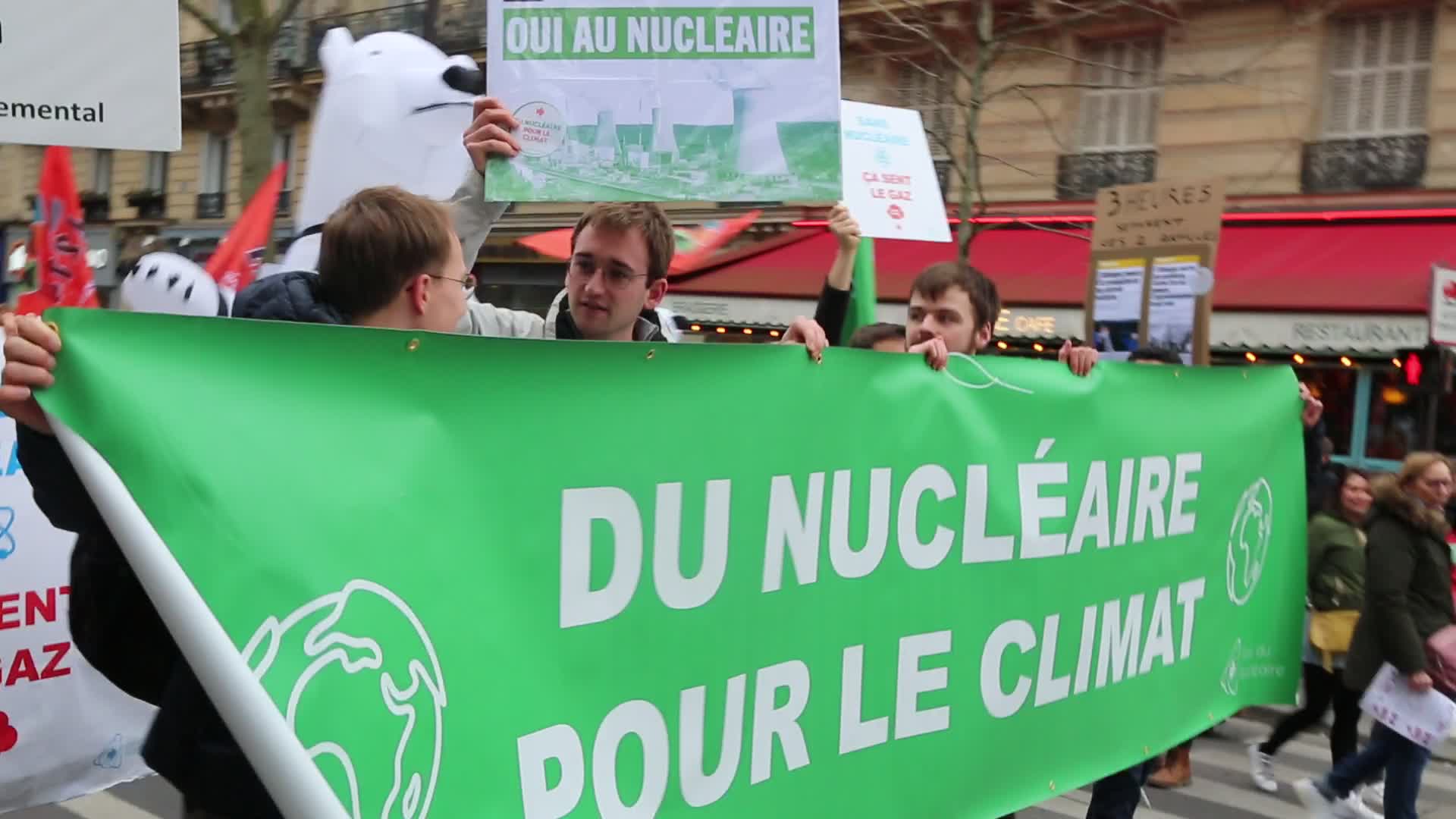 Paris Climate March Gathered Thousands Before The Country’s Presidential Election