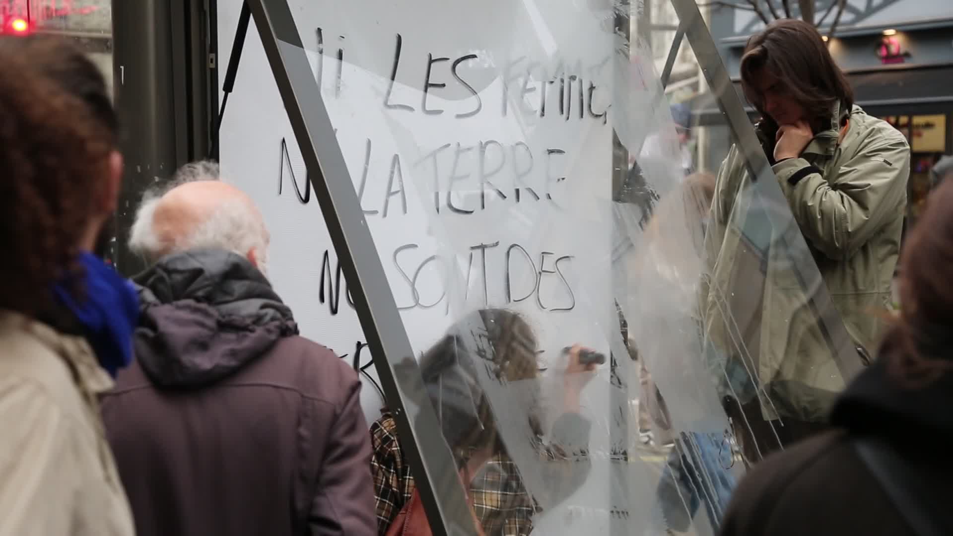 Paris Climate March Gathered Thousands Before The Country’s Presidential Election
