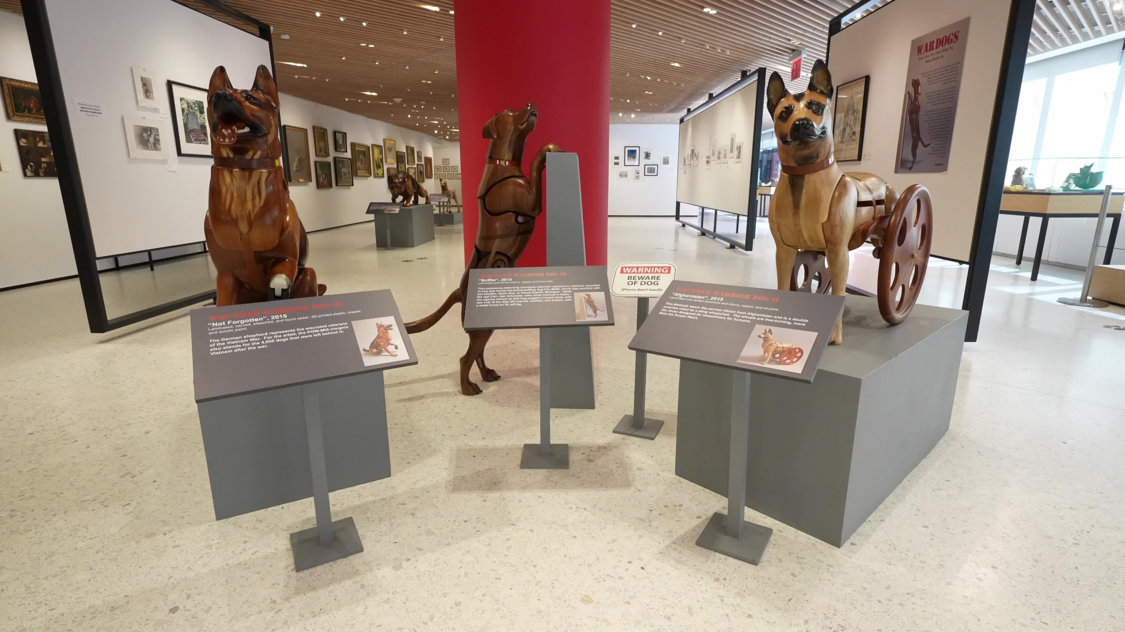 The AKC Museum of the Dog “DOGS OF WAR AND PEACE” EXHIBIT