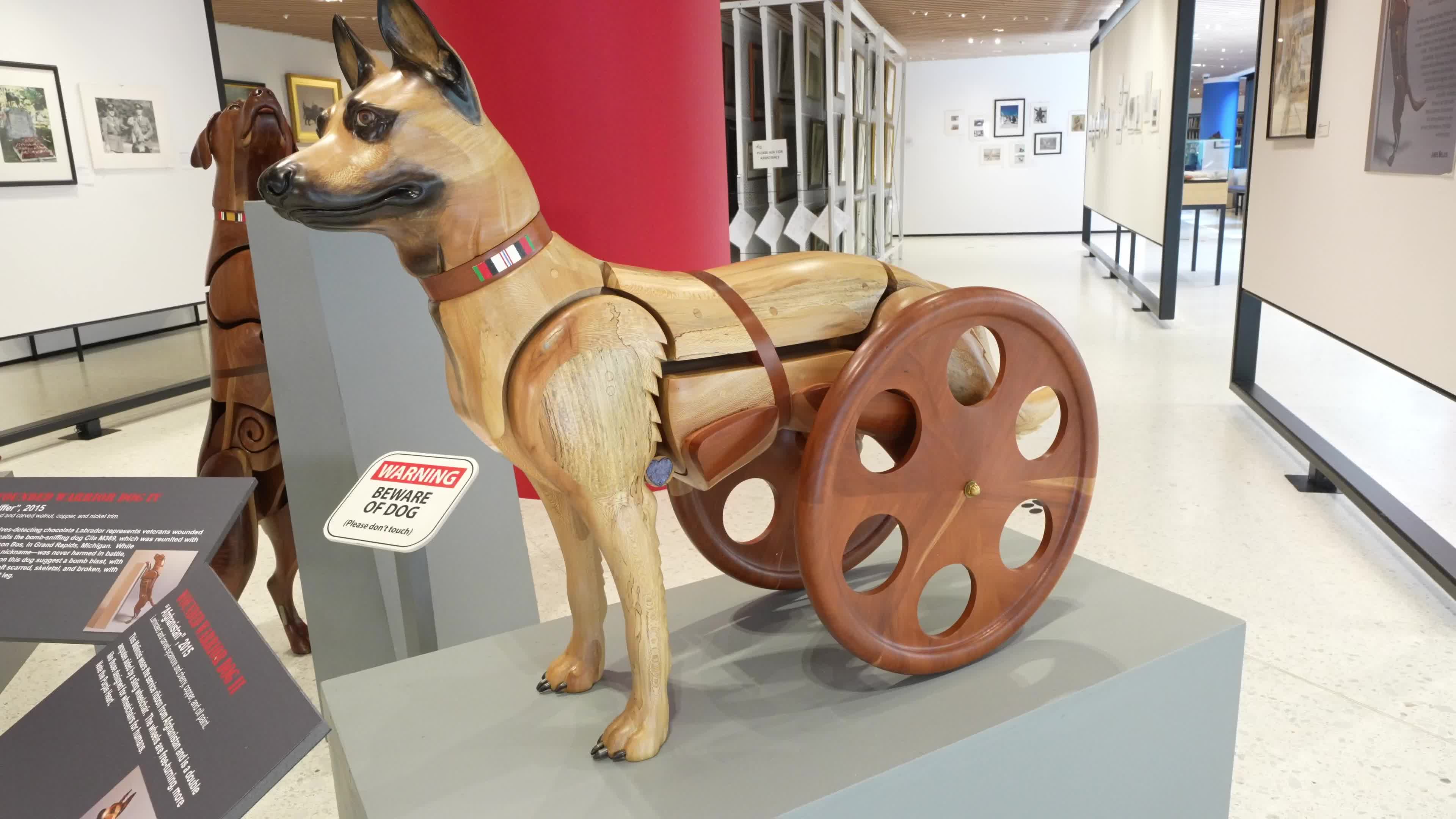 The AKC Museum of the Dog “DOGS OF WAR AND PEACE” EXHIBIT