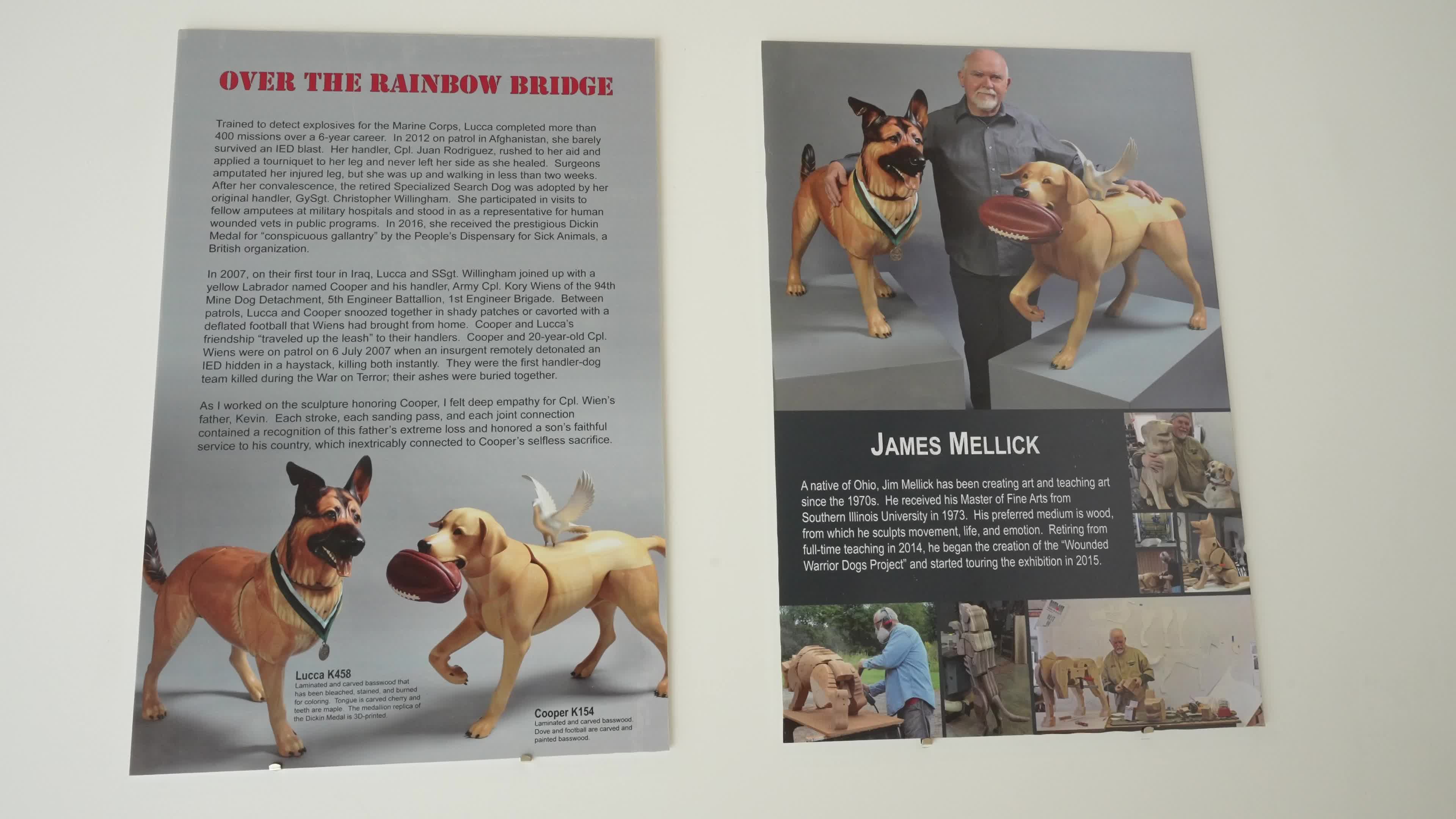The AKC Museum of the Dog “DOGS OF WAR AND PEACE” EXHIBIT