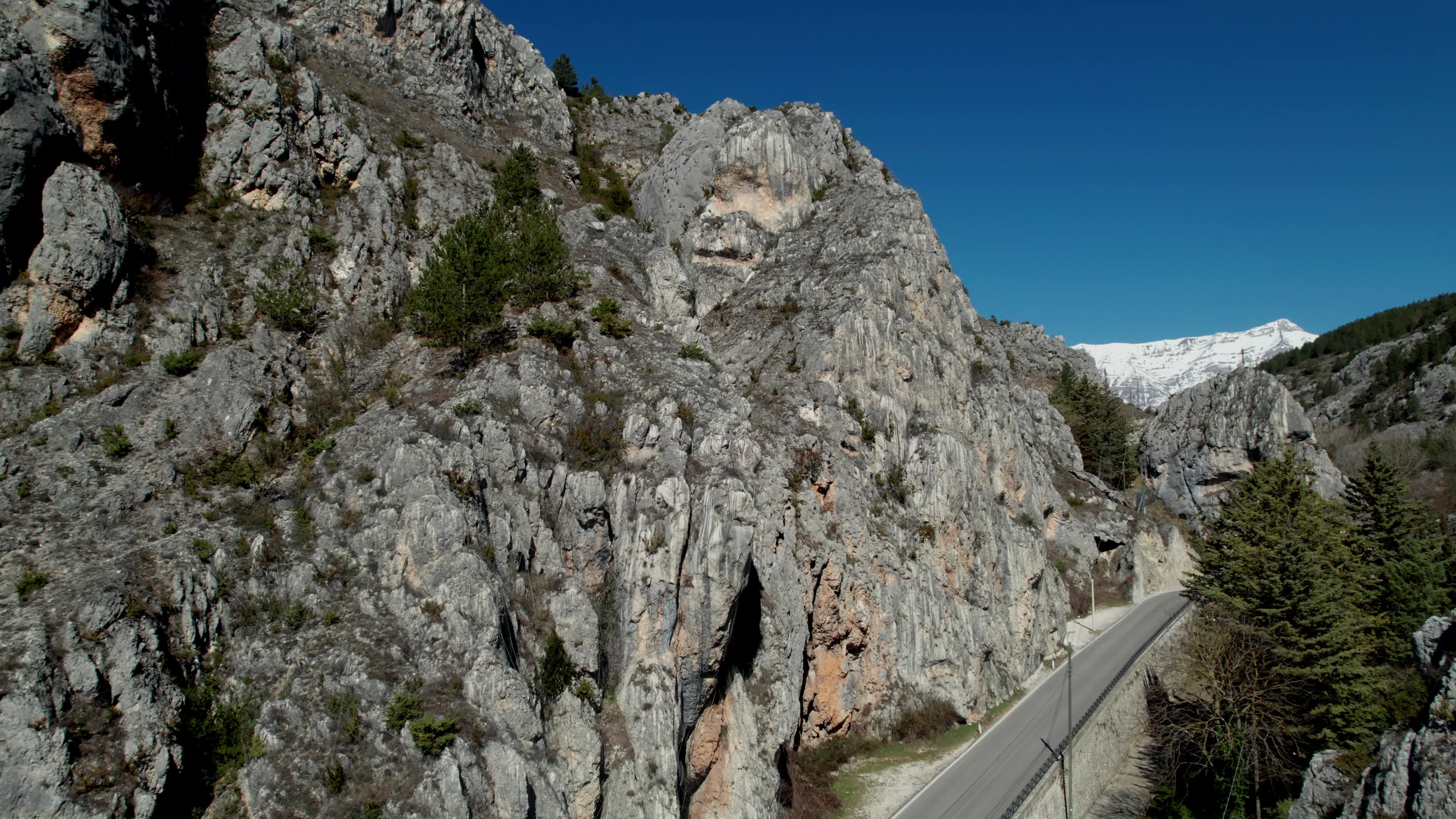 Drone view of Madonna d'Appari sanctuary