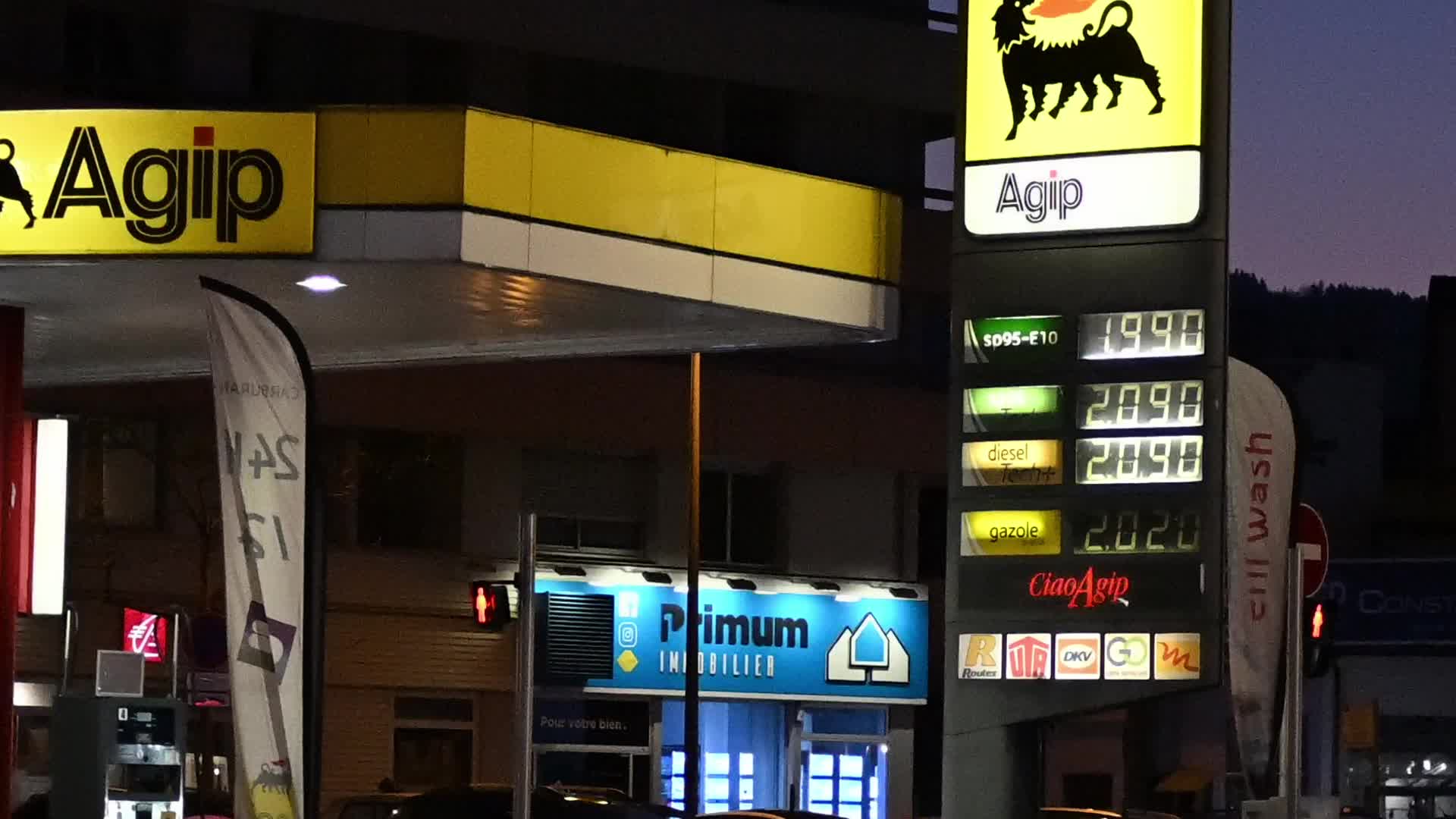Increase of fuel prices partly due to the war in Ukraine