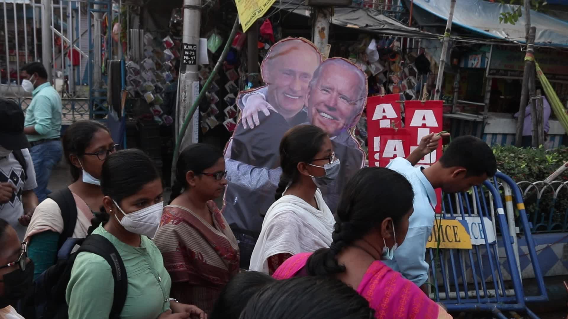 Protest Against War in Kolkata, India