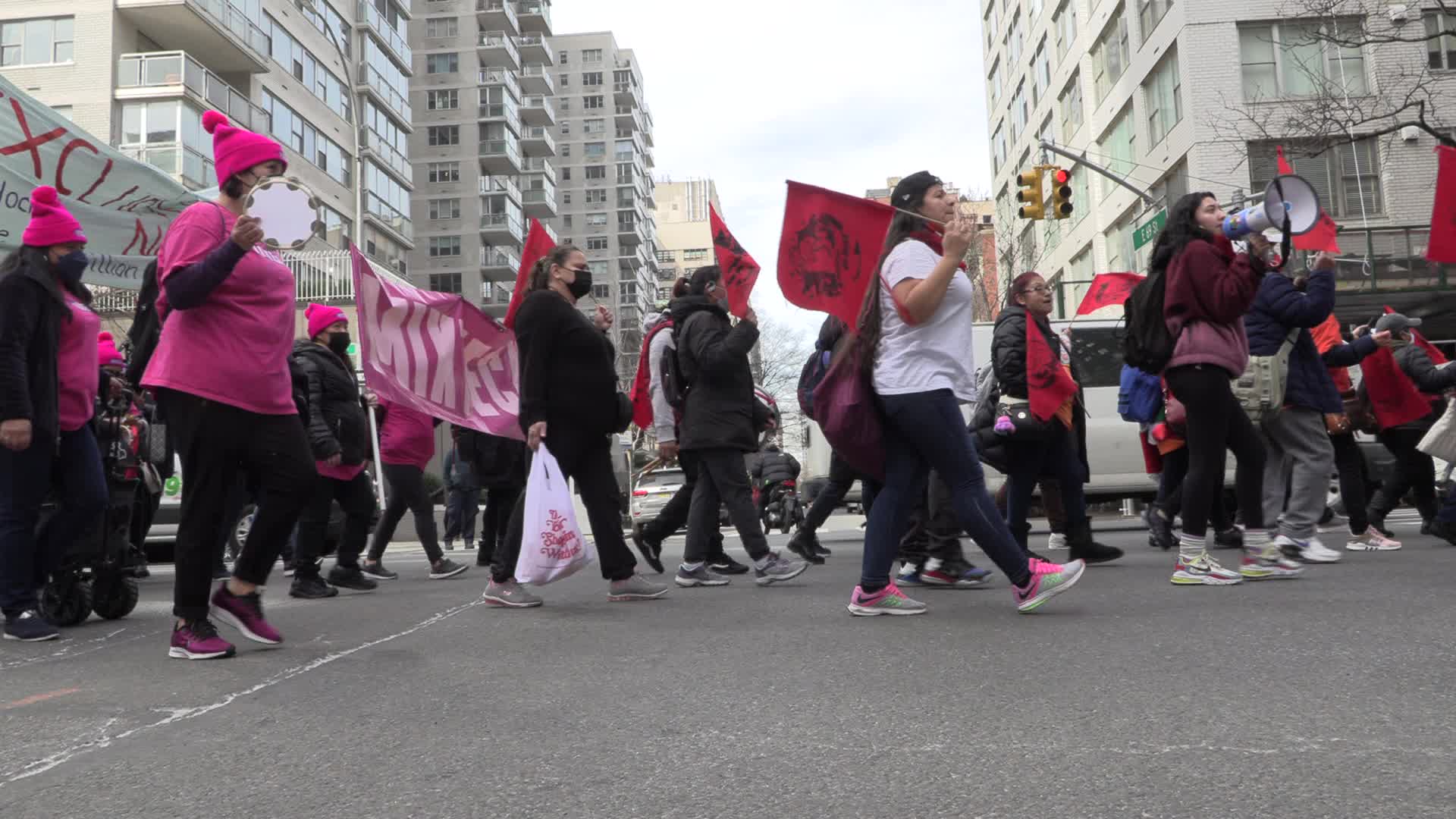 NYC: Excluded workers kick off 150-mile march from New York to Albany