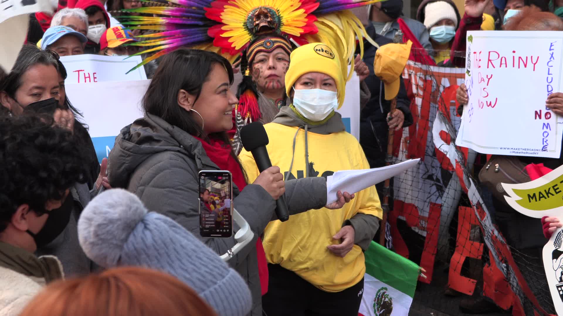 NYC: Excluded workers kick off 150-mile march from New York to Albany