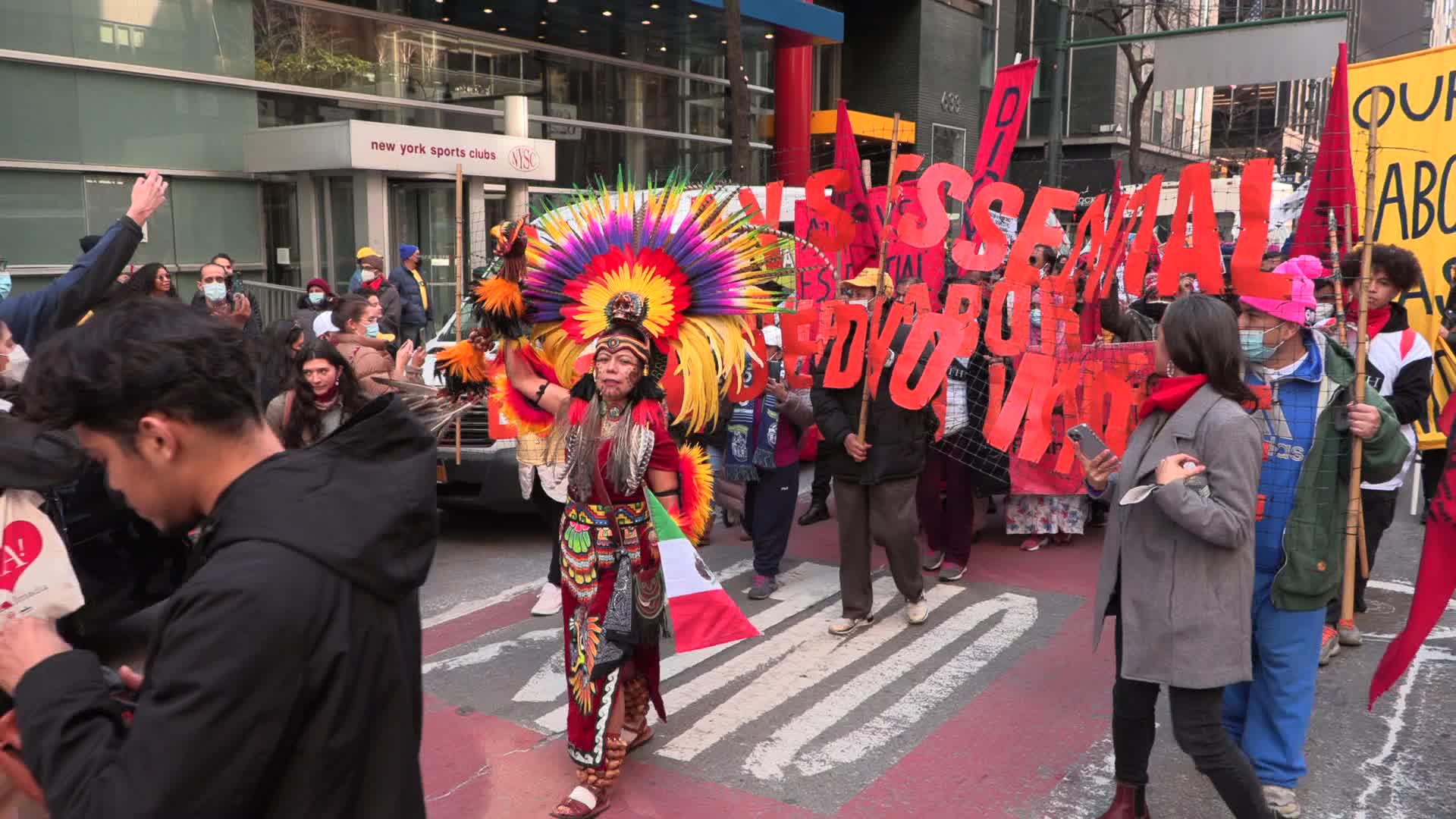 NYC: Excluded workers kick off 150-mile march from New York to Albany