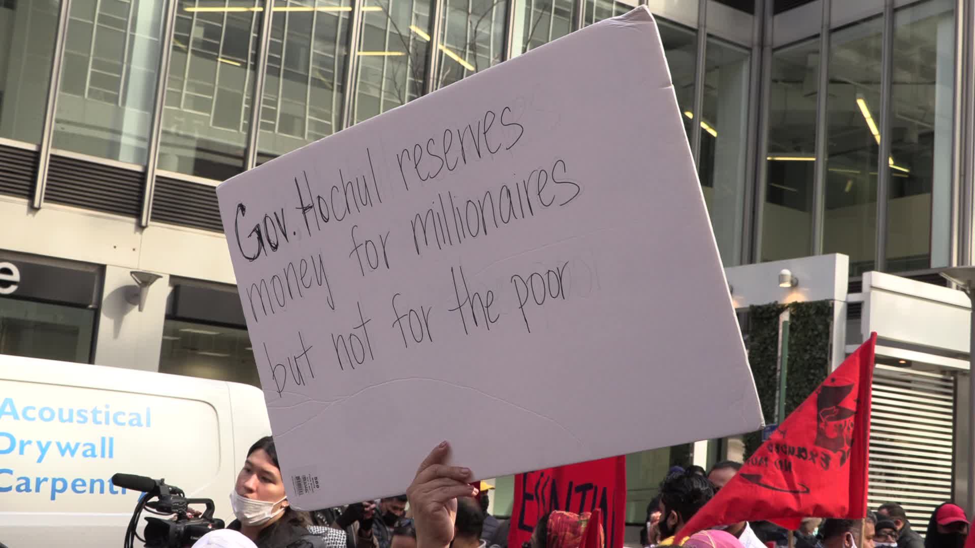 NYC: Excluded workers kick off 150-mile march from New York to Albany