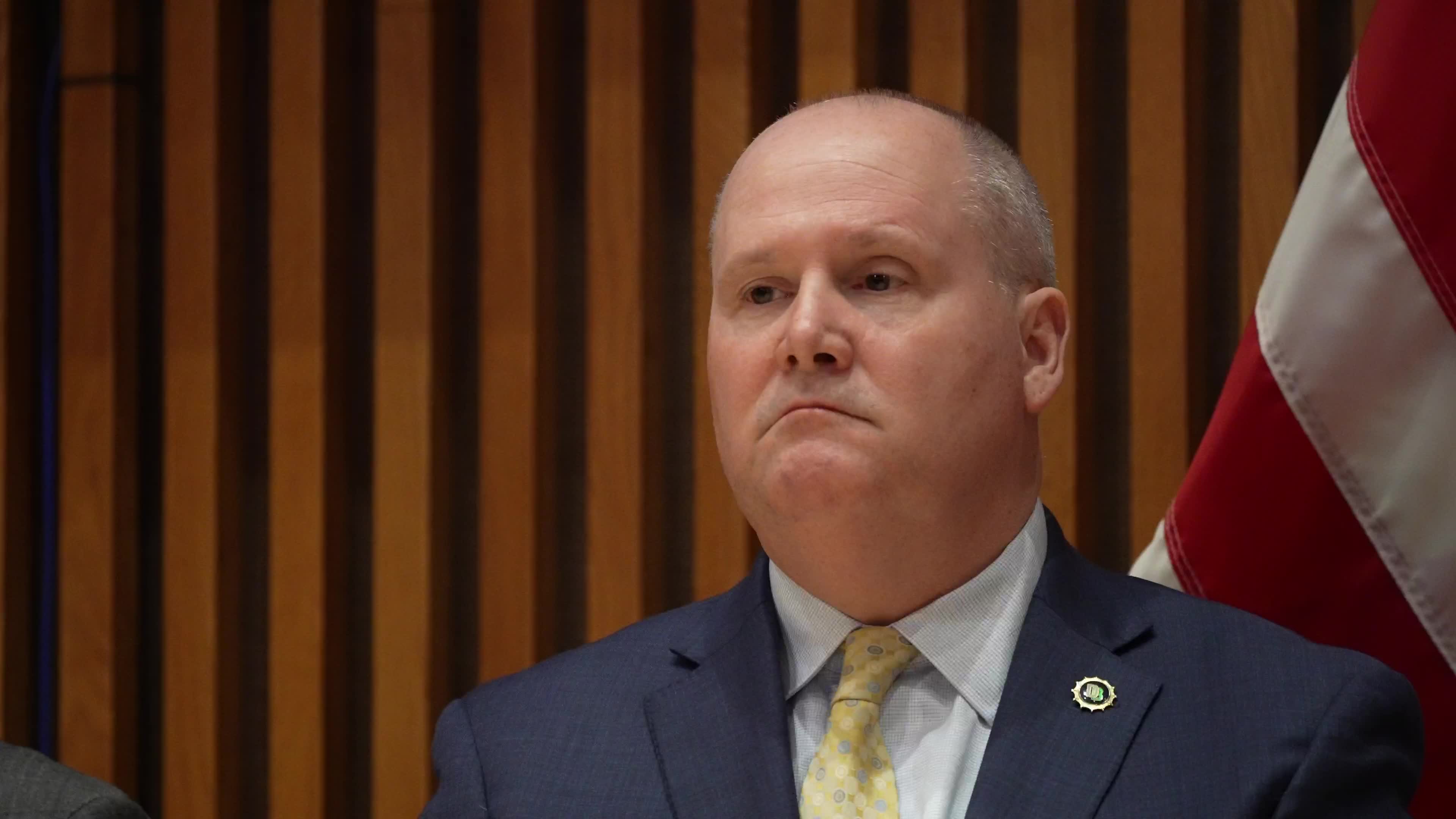 NYPD Holds News Conference On Recent Spate Of Shootings Of Homeless People In NYC And DC