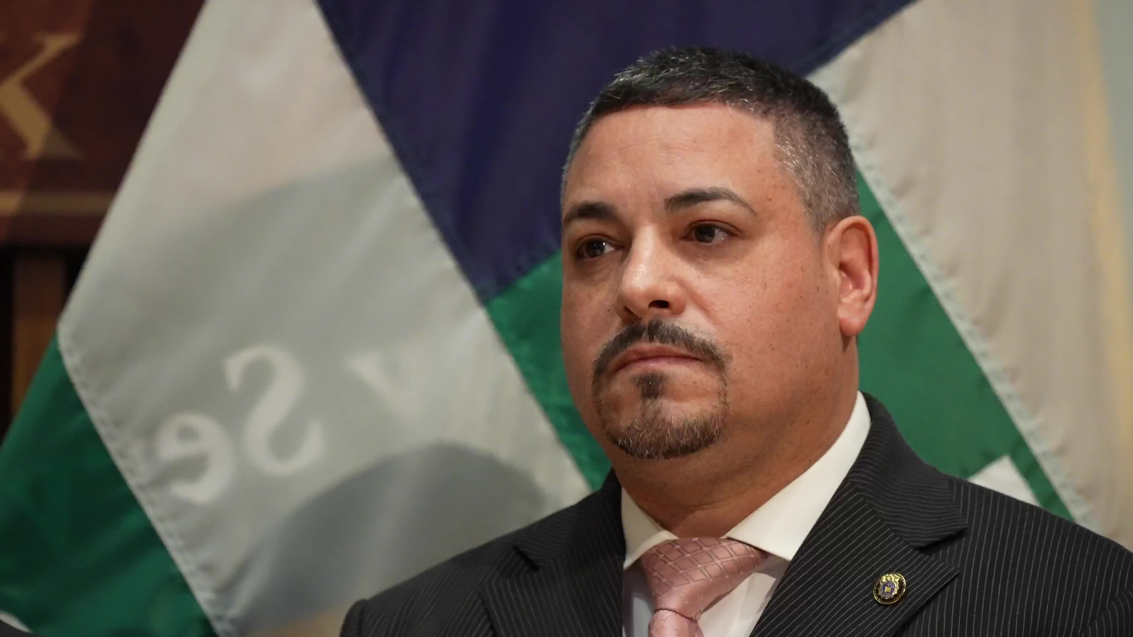 NYPD Holds News Conference On Recent Spate Of Shootings Of Homeless People In NYC And DC