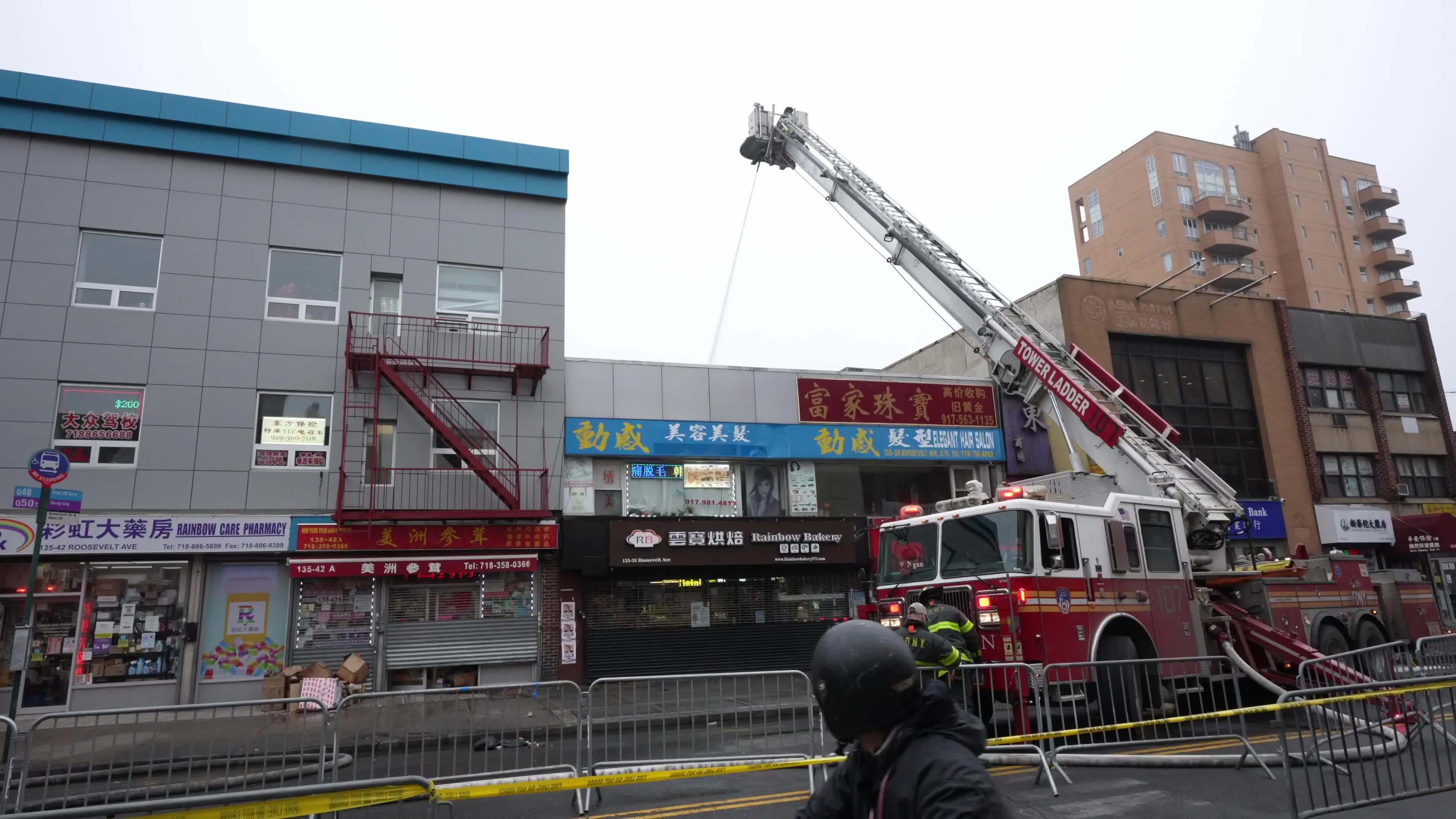 5-Alarm Inferno Devours Queens Shops, Sparking Major Response