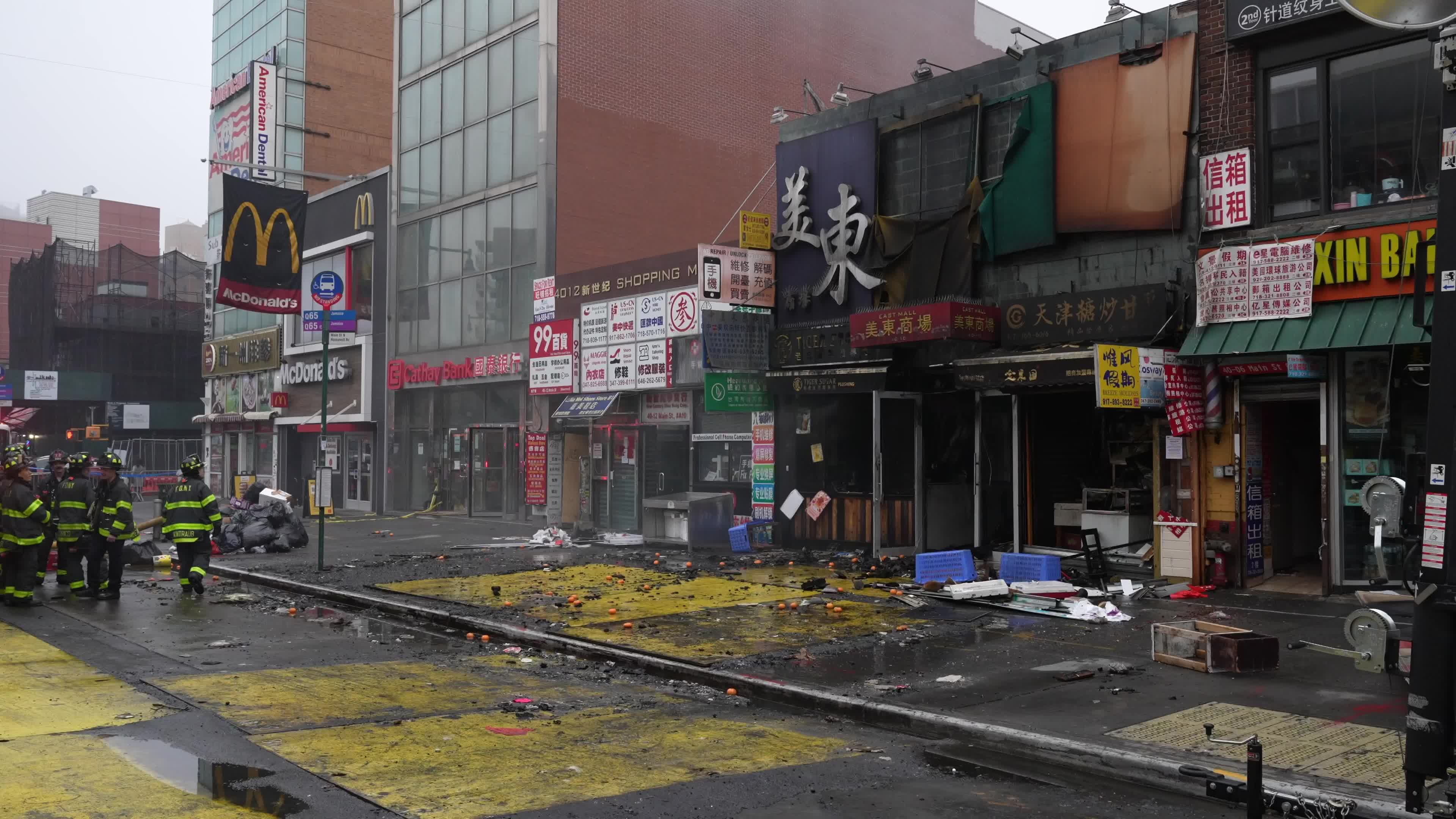 5-Alarm Inferno Devours Queens Shops, Sparking Major Response