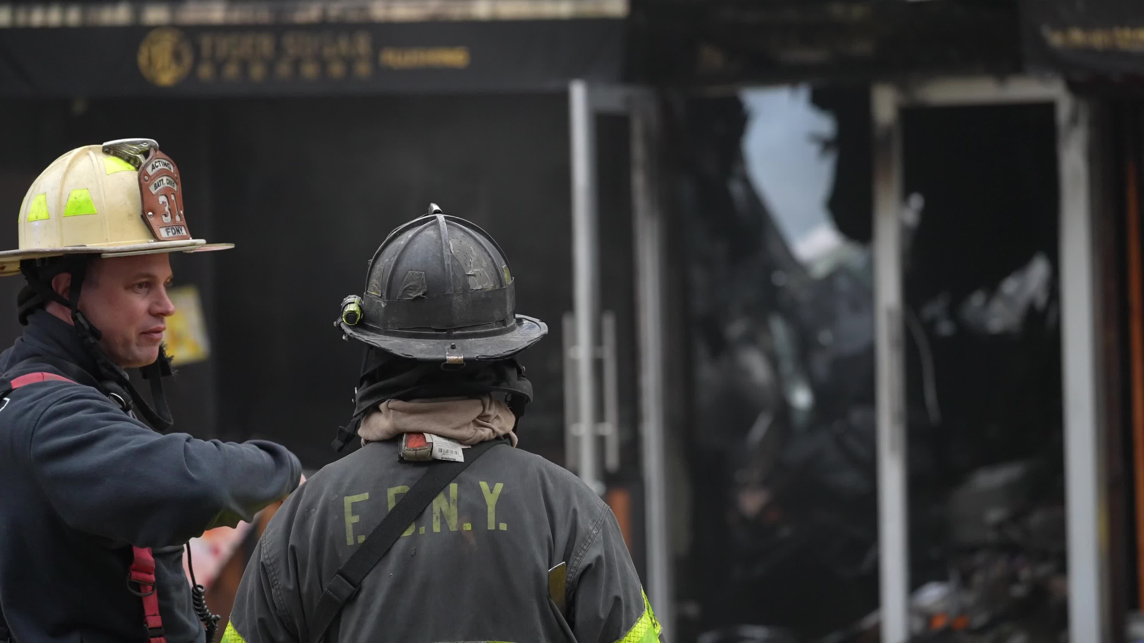 5-Alarm Inferno Devours Queens Shops, Sparking Major Response