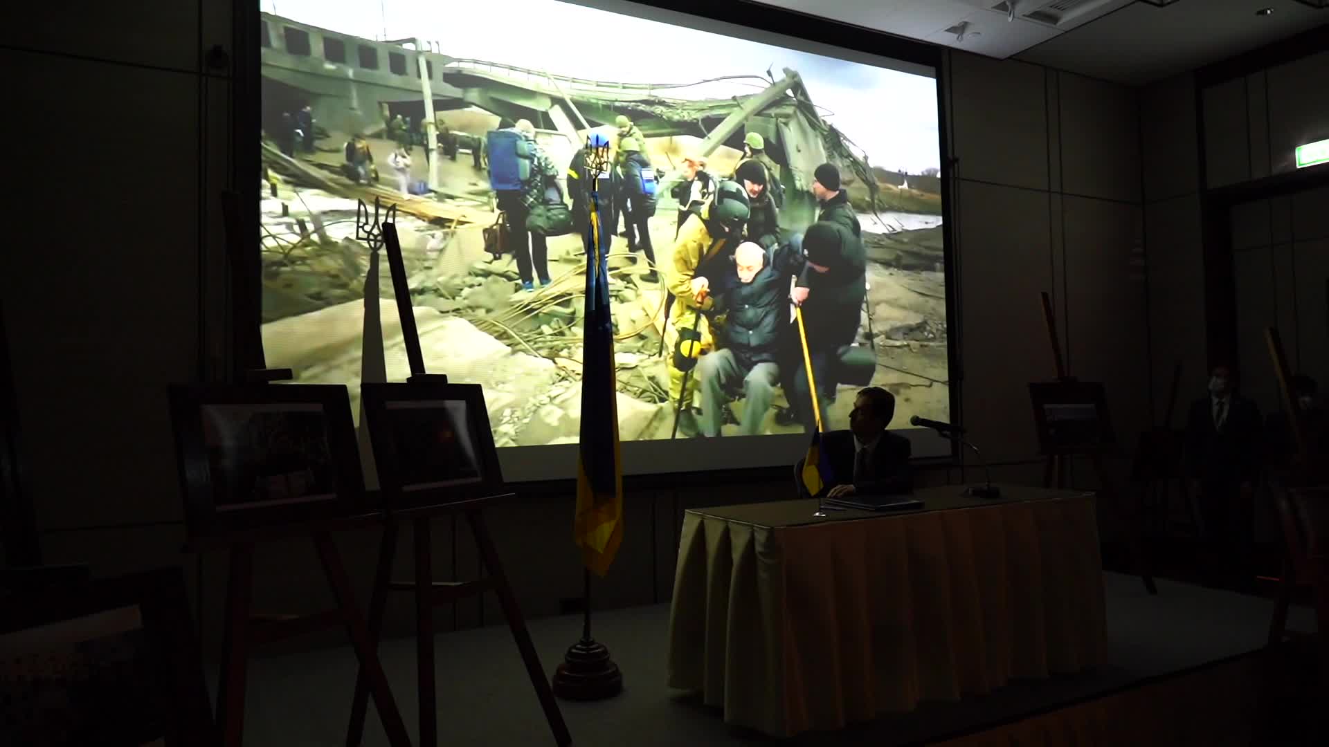 Embassy of Ukraine in Thailand press conference.
