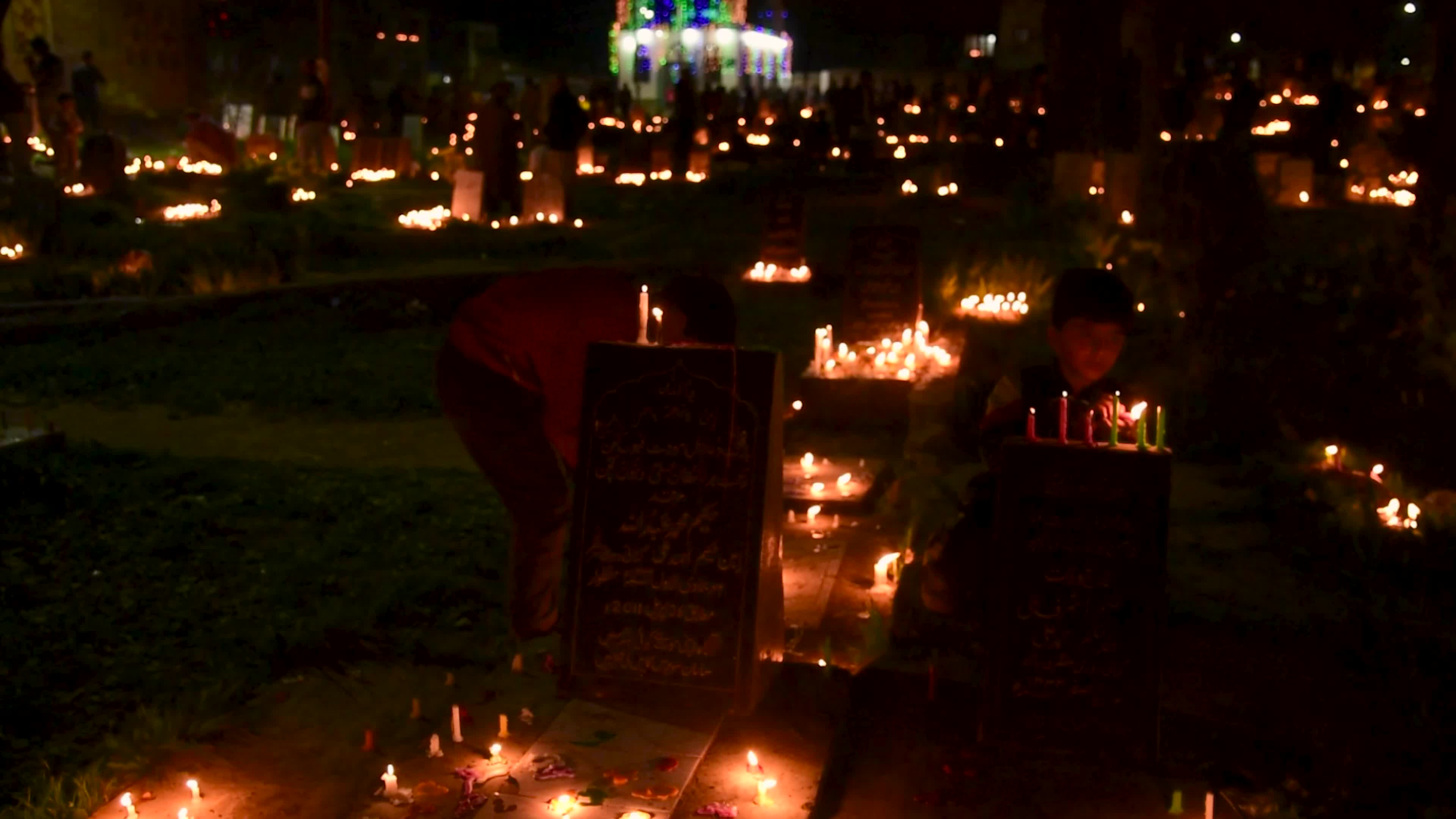 Shab-e-Barat festival celebrations in Srinagar, Indian administered Kashmir.