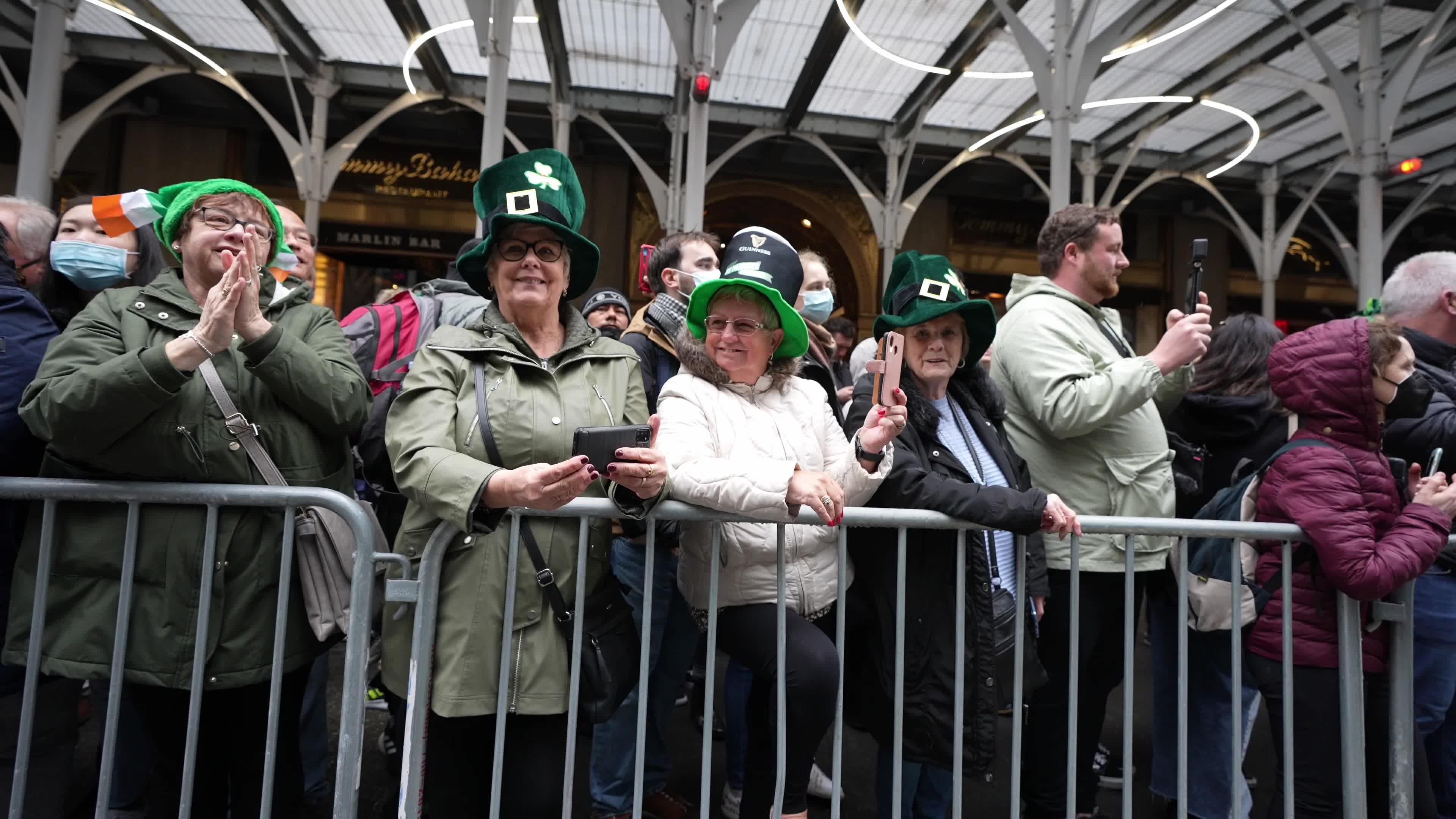 Annual St Patrick's Day Parade Marches Down New York's Fifth Avenue