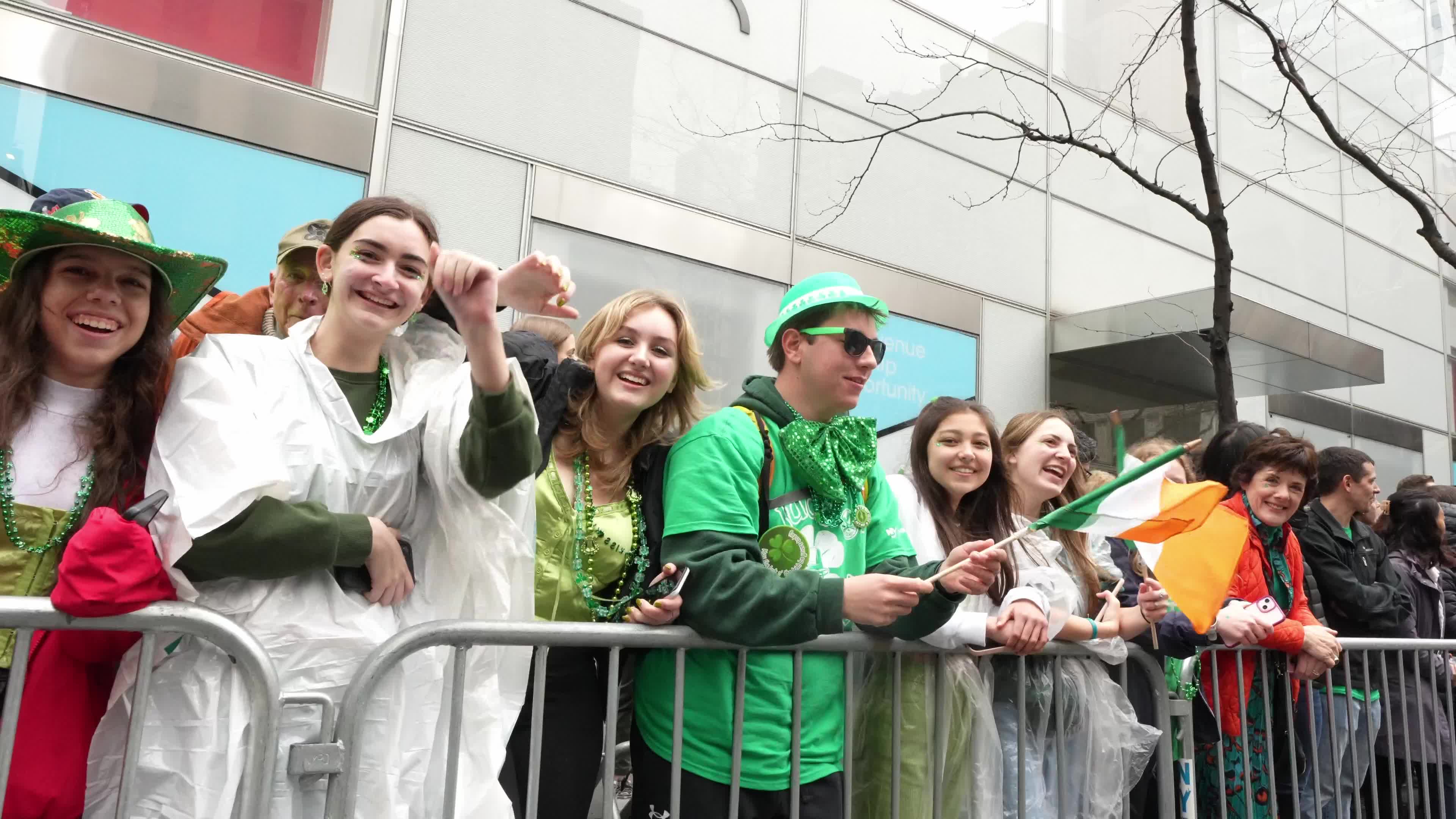 Annual St Patrick's Day Parade Marches Down New York's Fifth Avenue