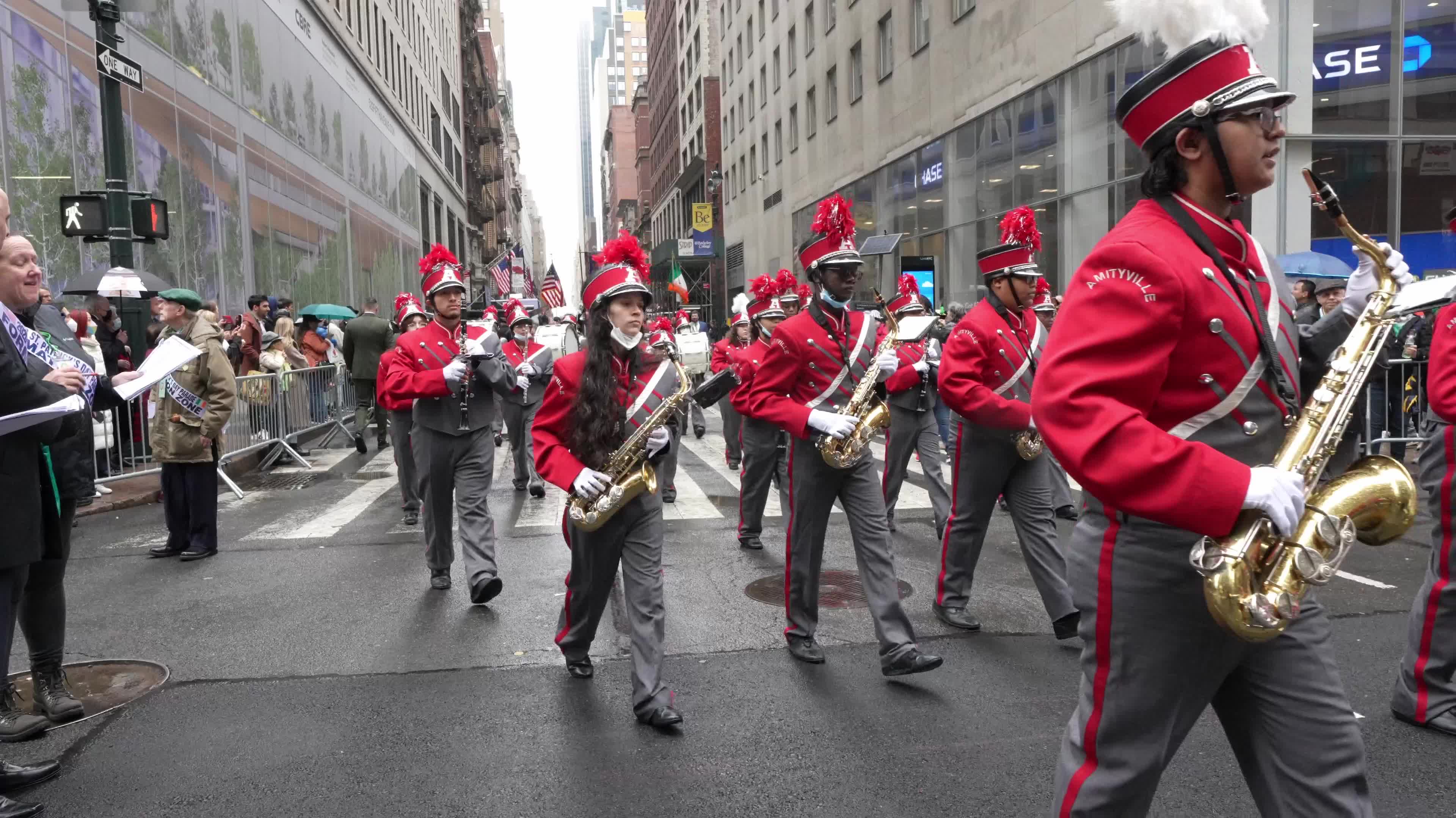 Annual St Patrick's Day Parade Marches Down New York's Fifth Avenue