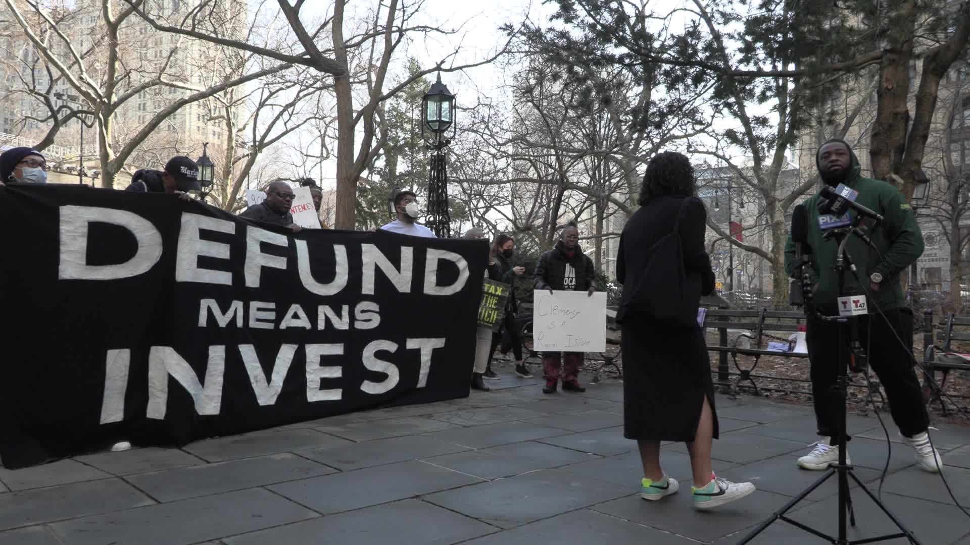 NYC: Defund the NYPD, invest in public safety rally