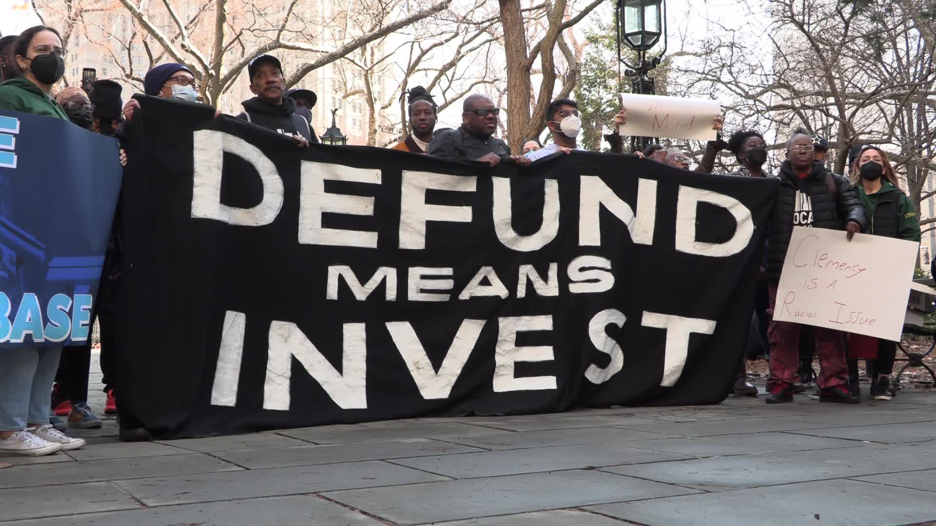 NYC: Defund the NYPD, invest in public safety rally