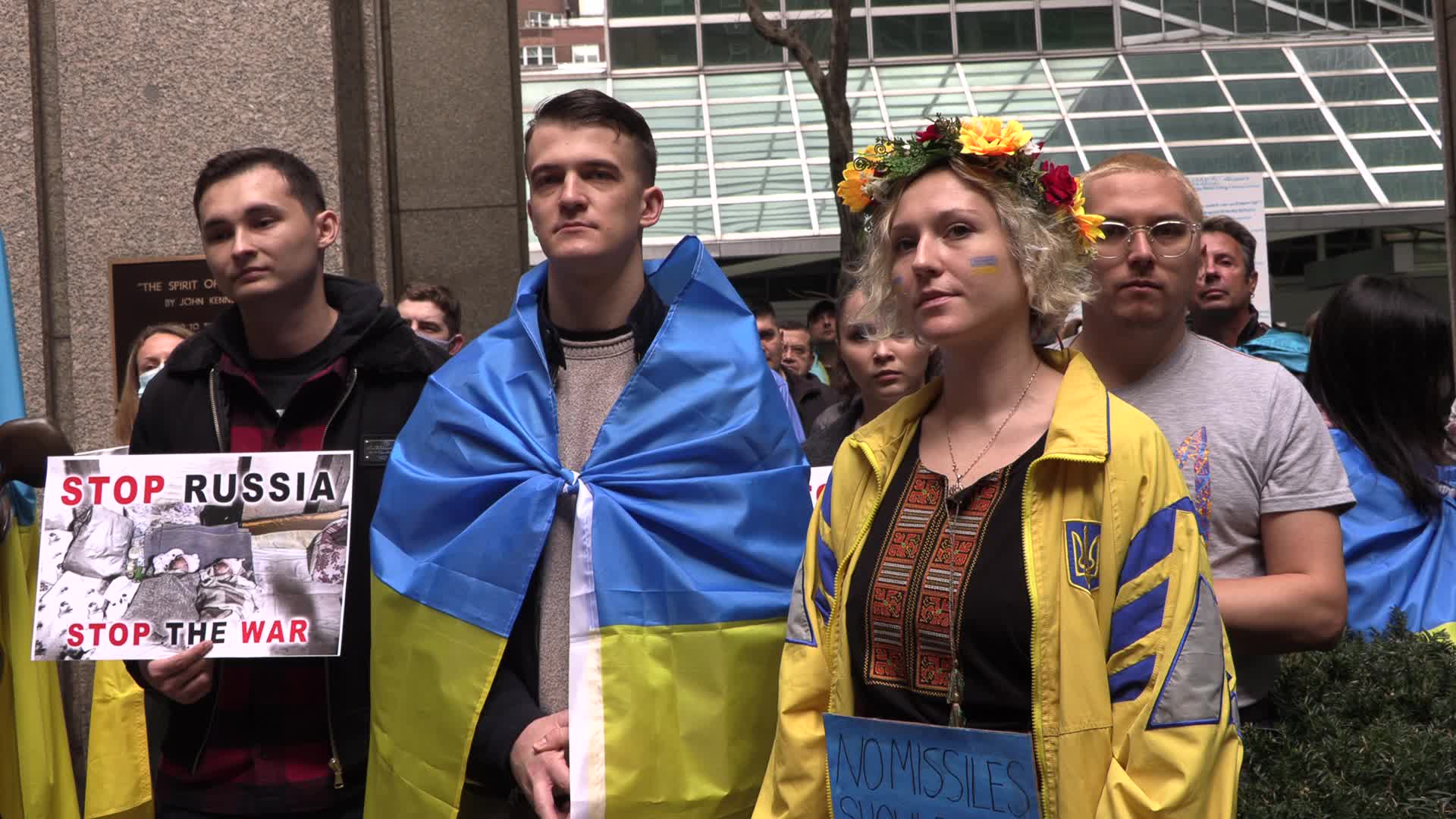 NYC: Mother's March to Save Ukrainian Children