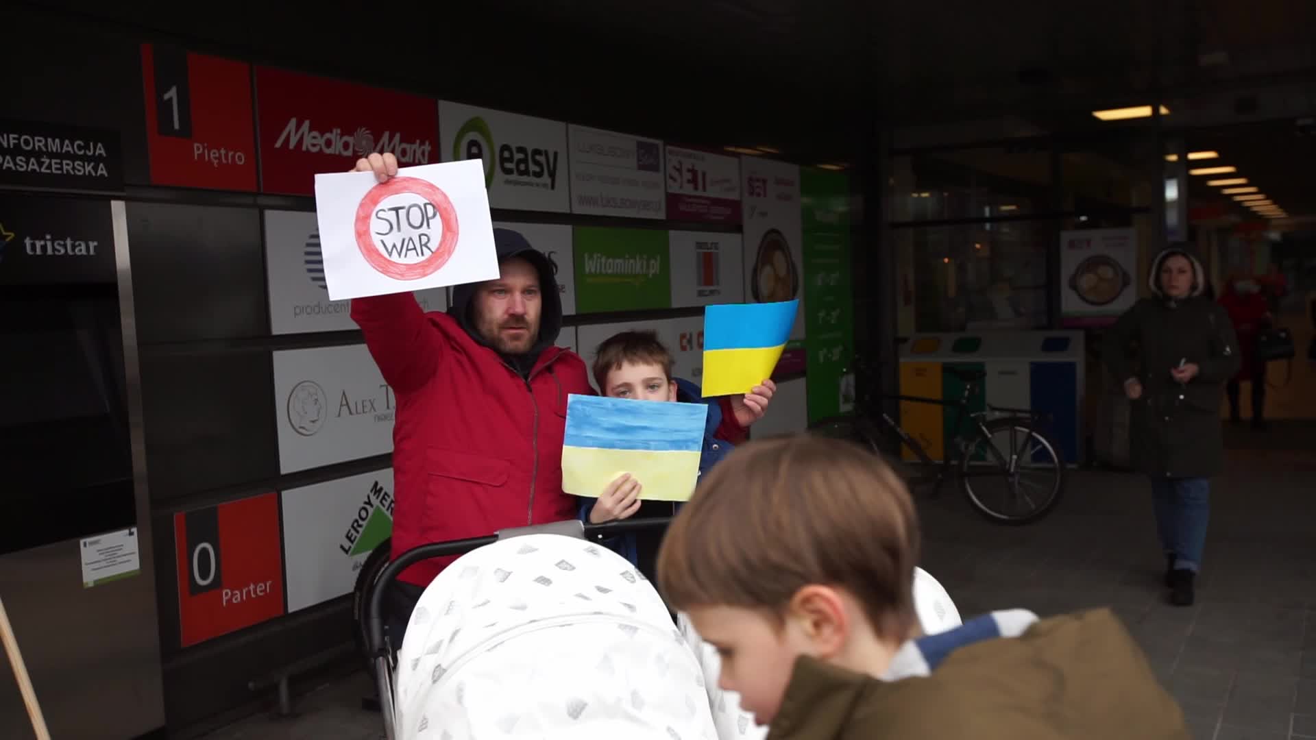 Stop Suplyying Russia Protest In Gdansk, Poland 