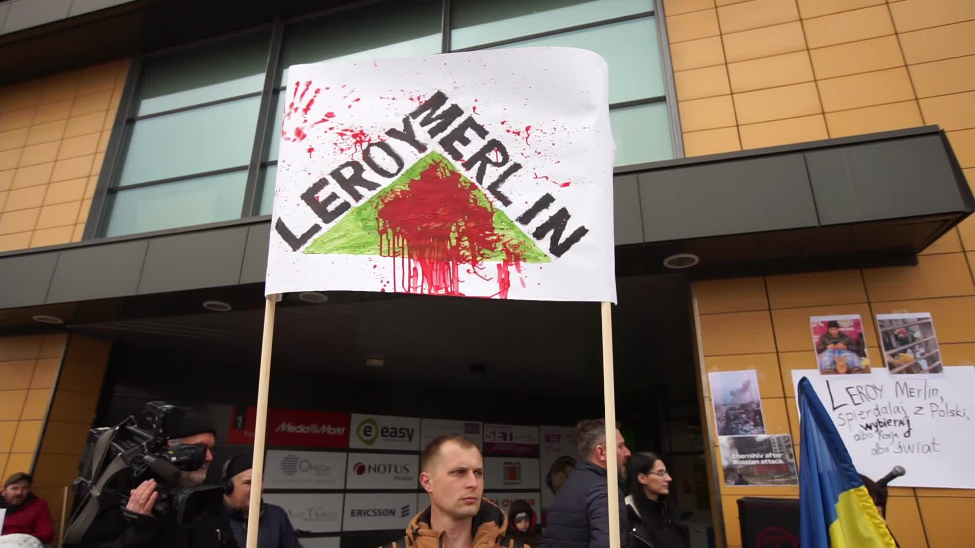 Stop Suplyying Russia Protest In Gdansk, Poland 