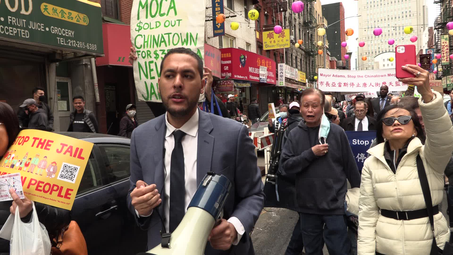 NYC: Stop the Chinatown Megajail March