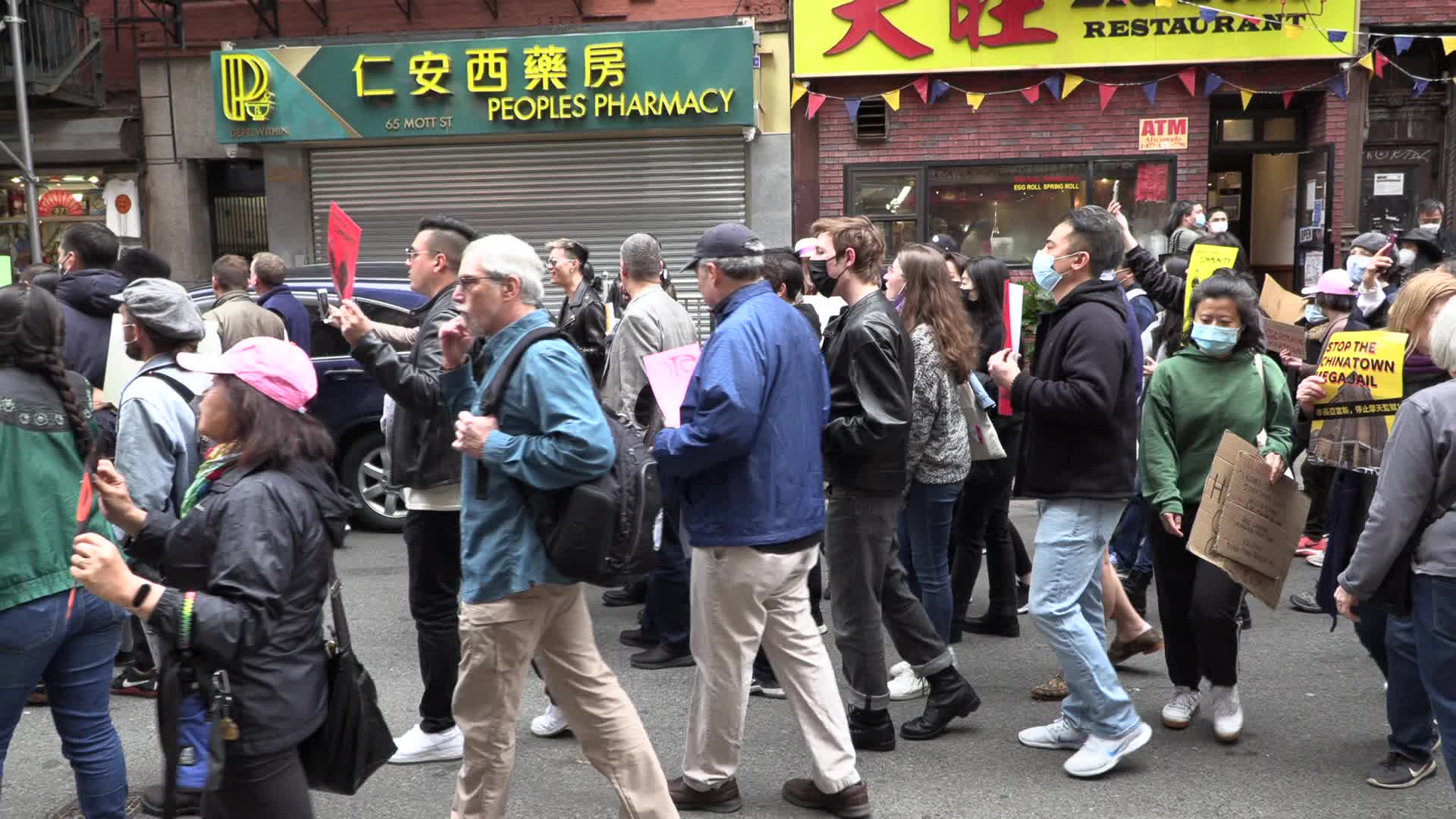 NYC: Stop the Chinatown Megajail March