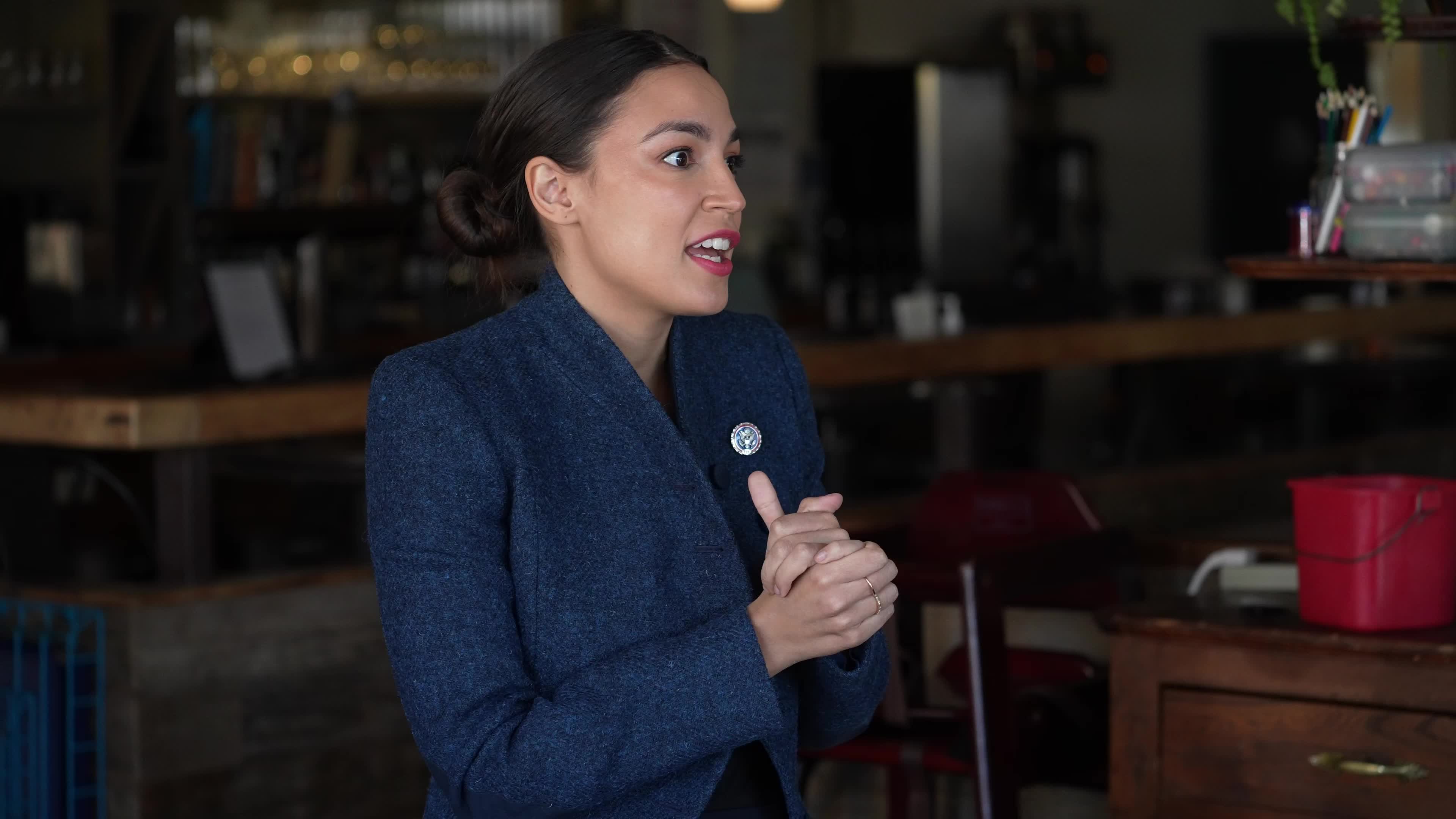 Rep. Alexandria Ocasio-Cortez honor The Queensboro