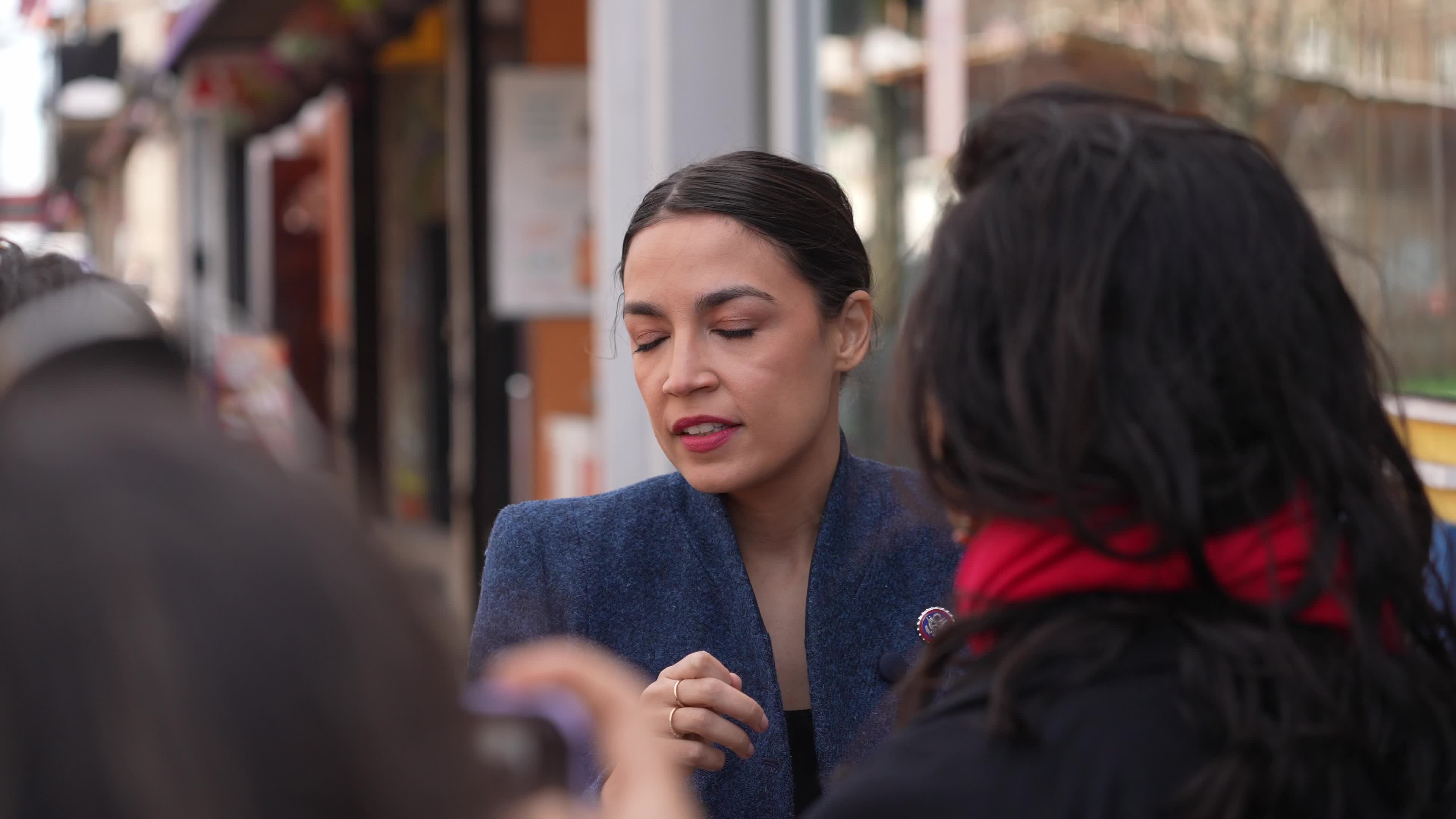 Rep. Alexandria Ocasio-Cortez honor The Queensboro
