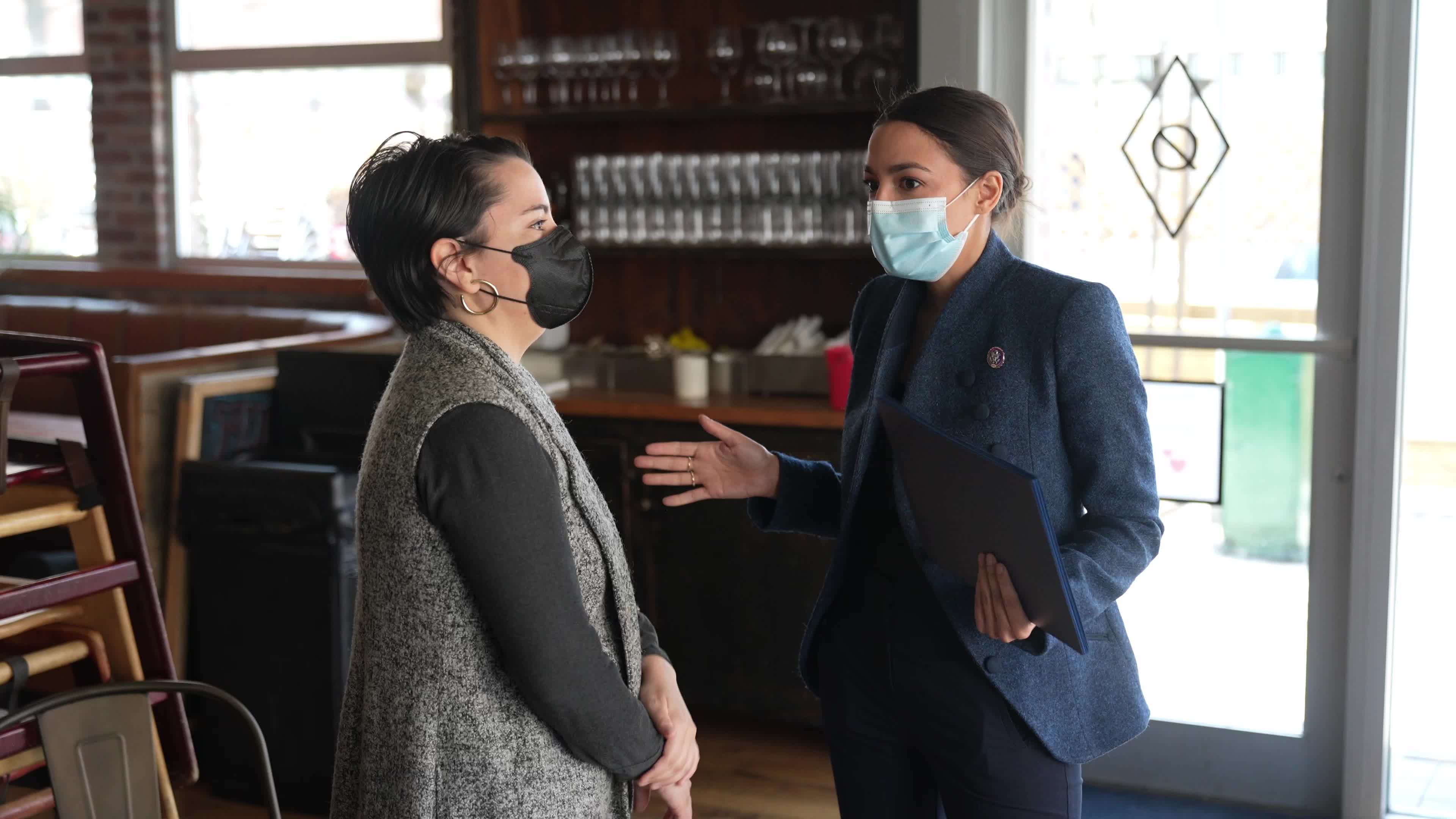 Rep. Alexandria Ocasio-Cortez honor The Queensboro
