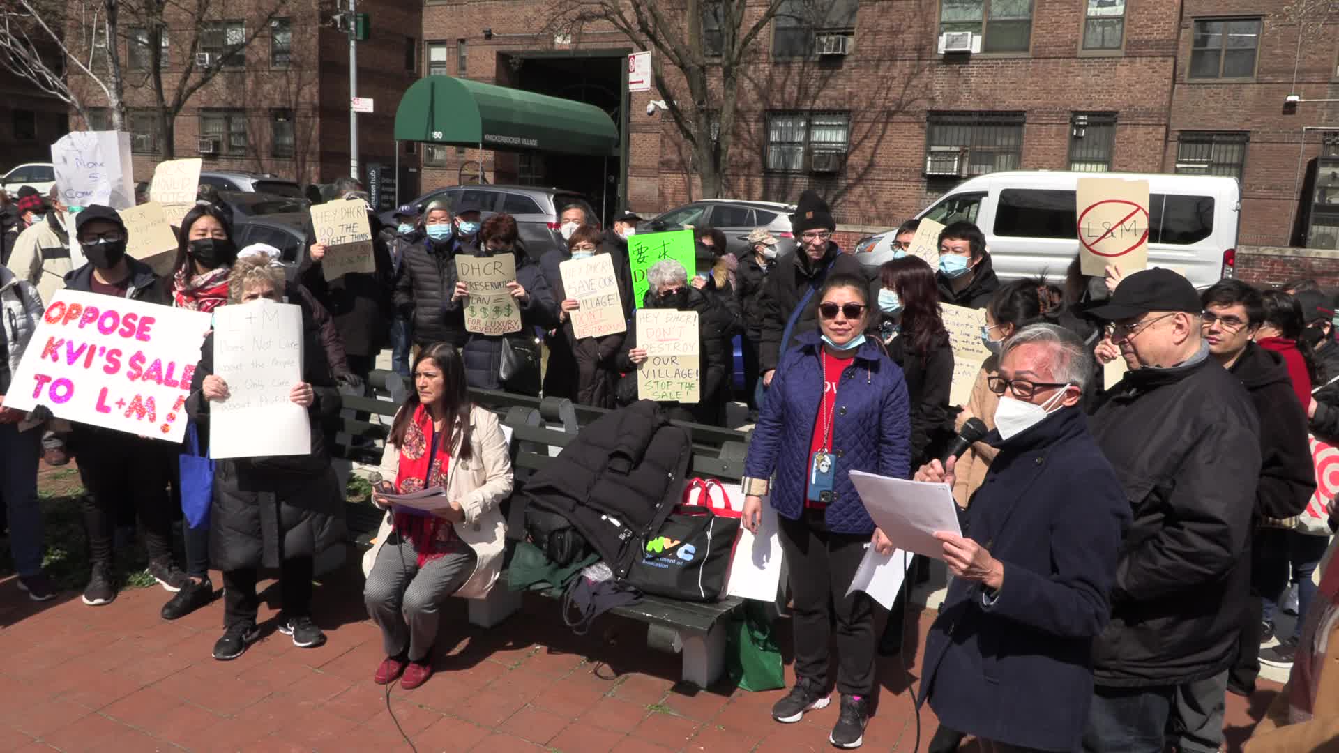NYC: Presser to Save Knickerbocker Village