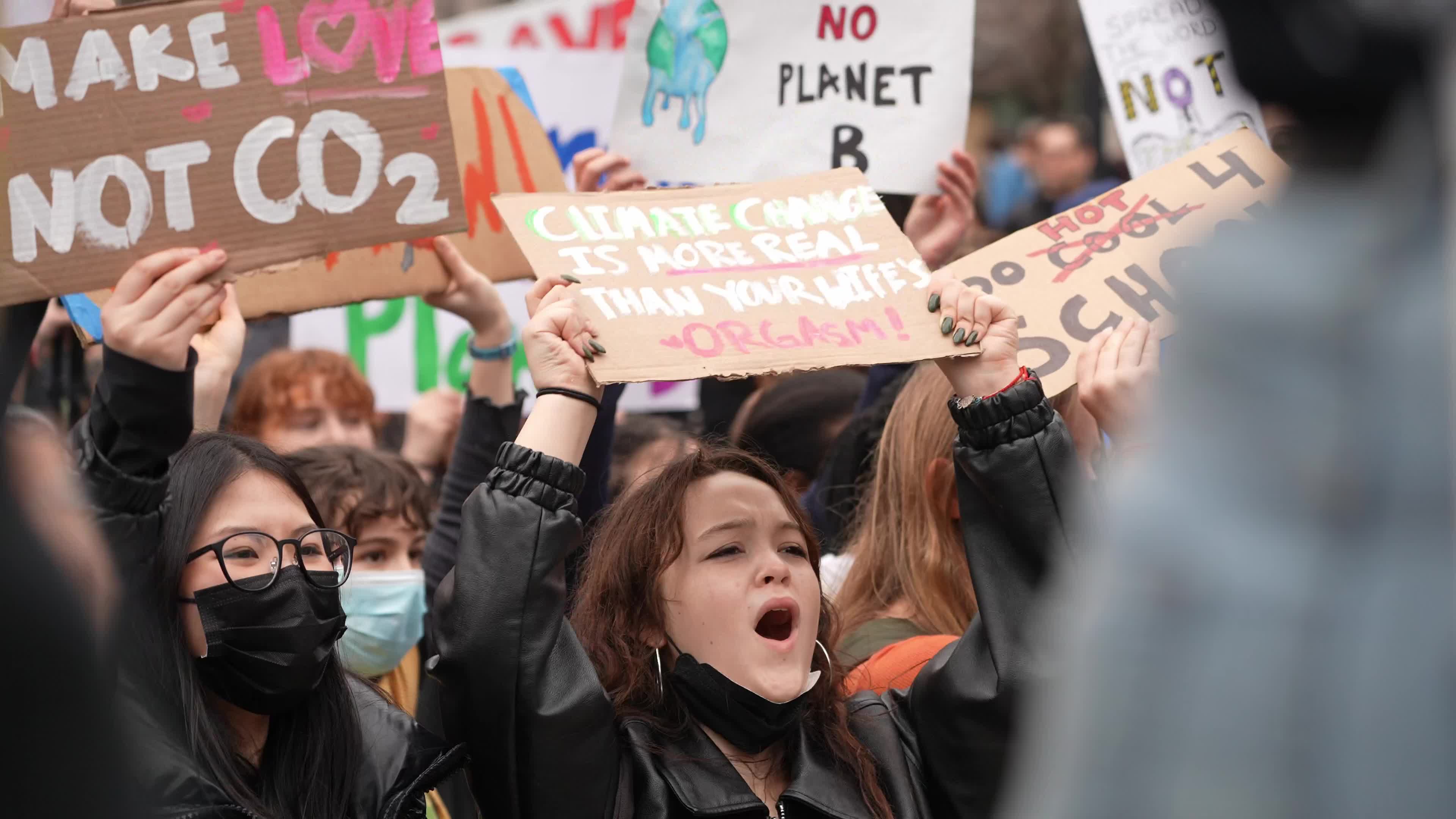 Fridays for Future school climate strikes resume across the world
