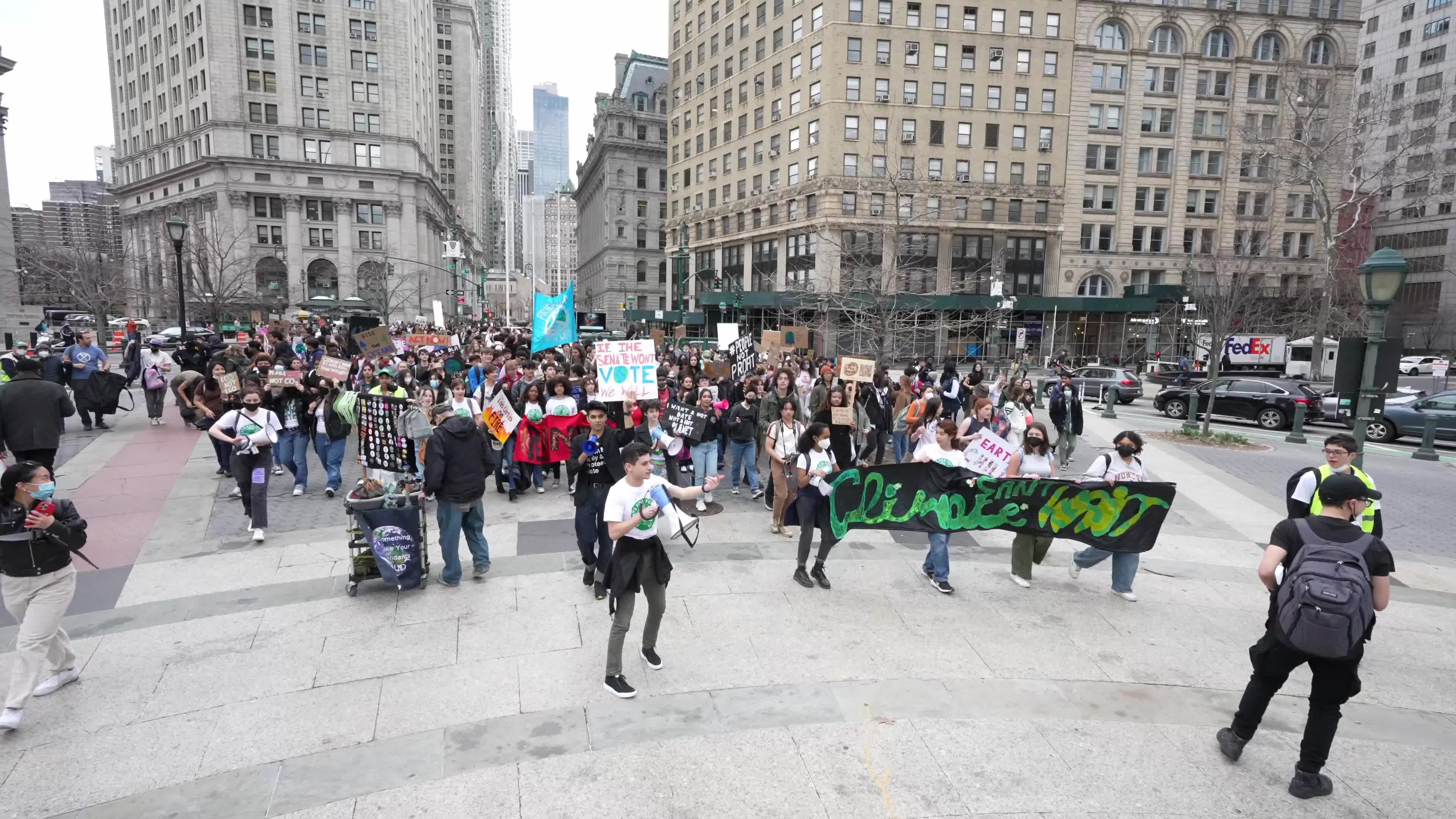 Fridays for Future school climate strikes resume across the world