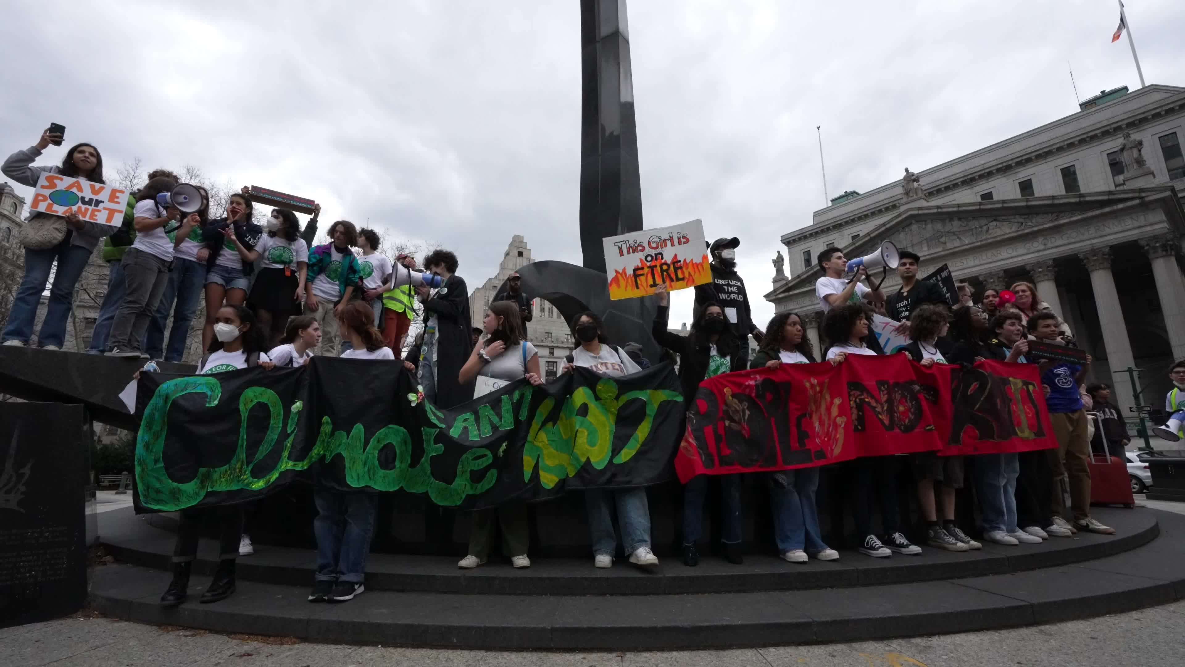 Fridays for Future school climate strikes resume across the world