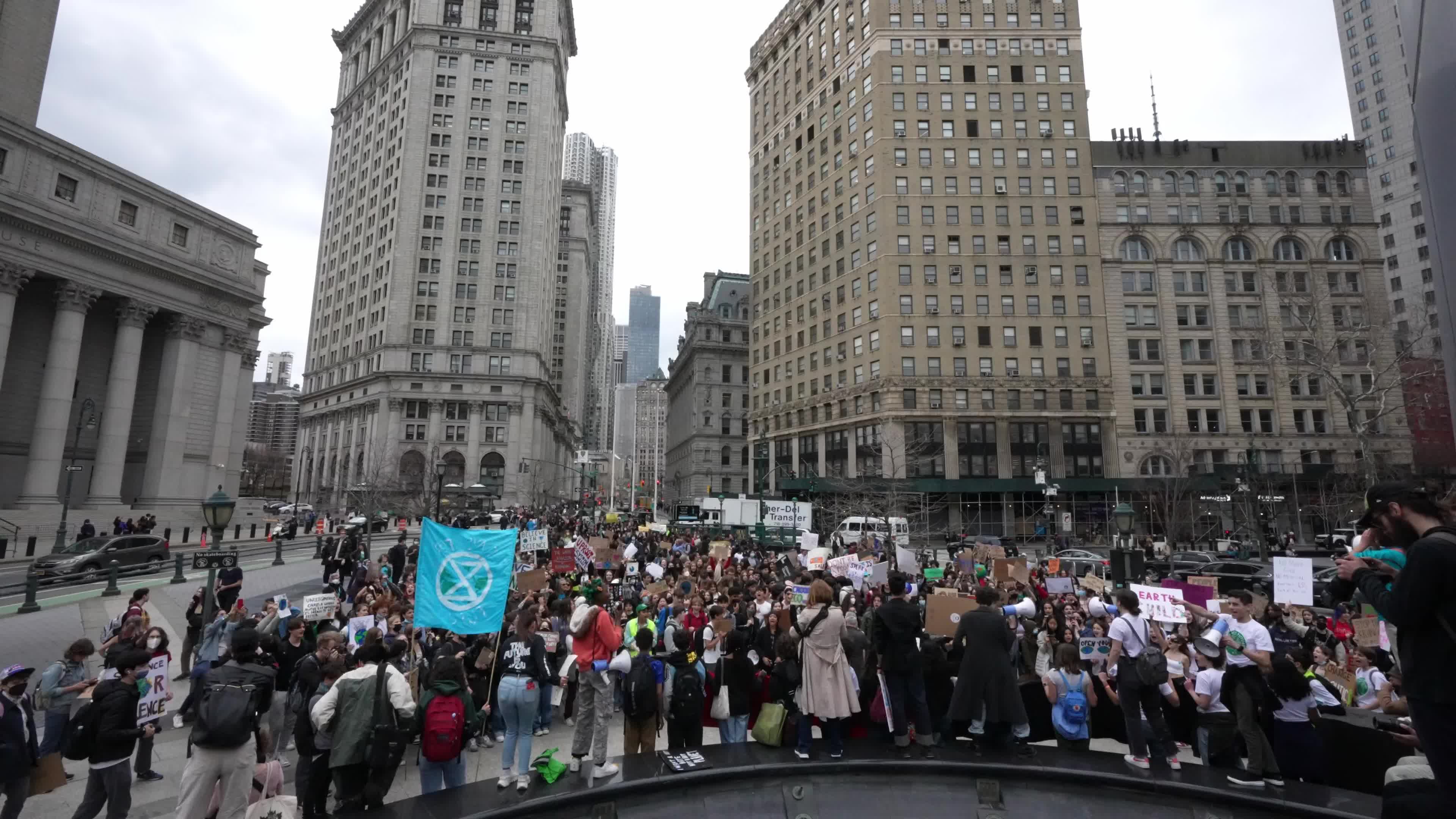Fridays for Future school climate strikes resume across the world