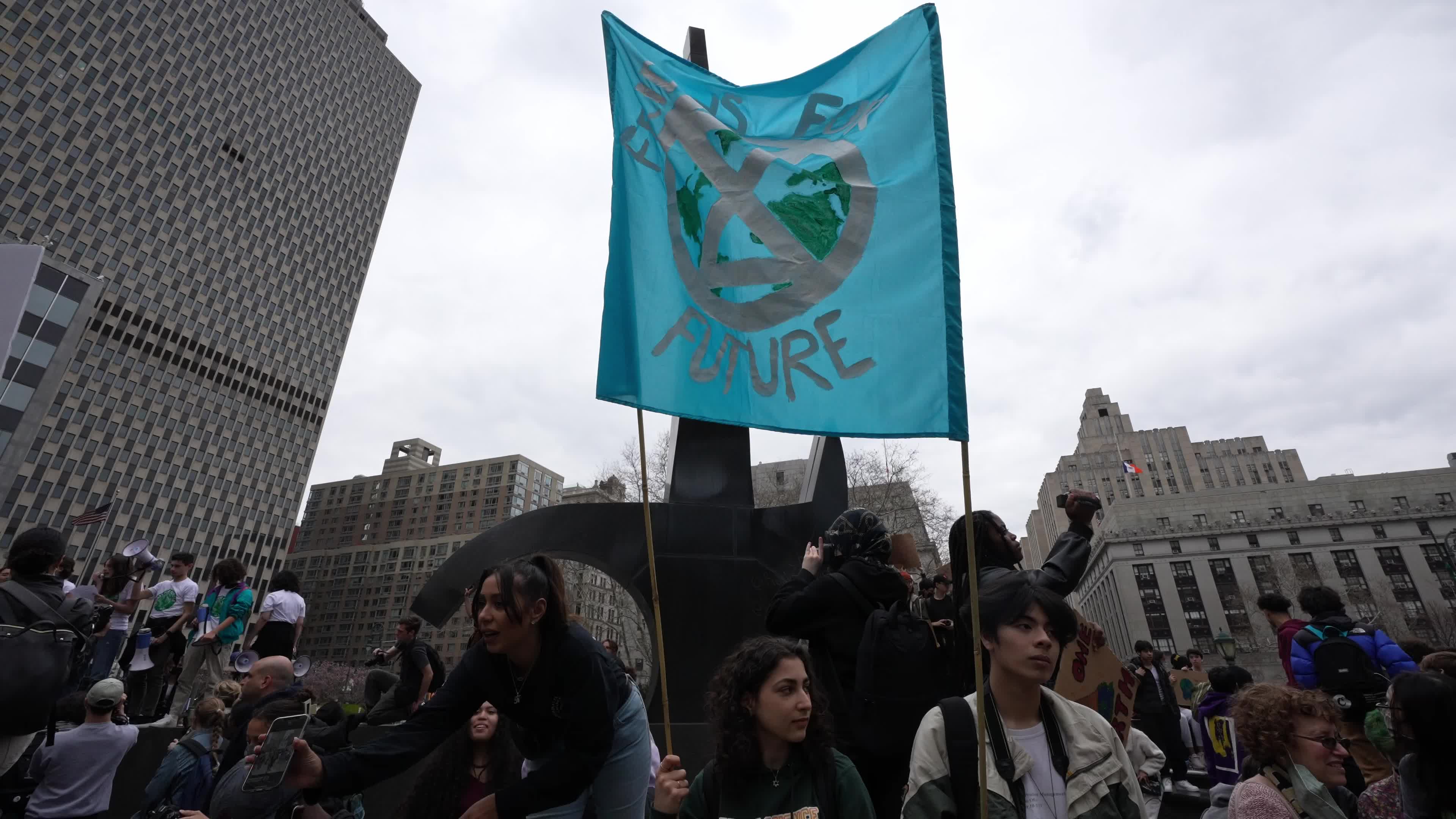 Fridays for Future school climate strikes resume across the world