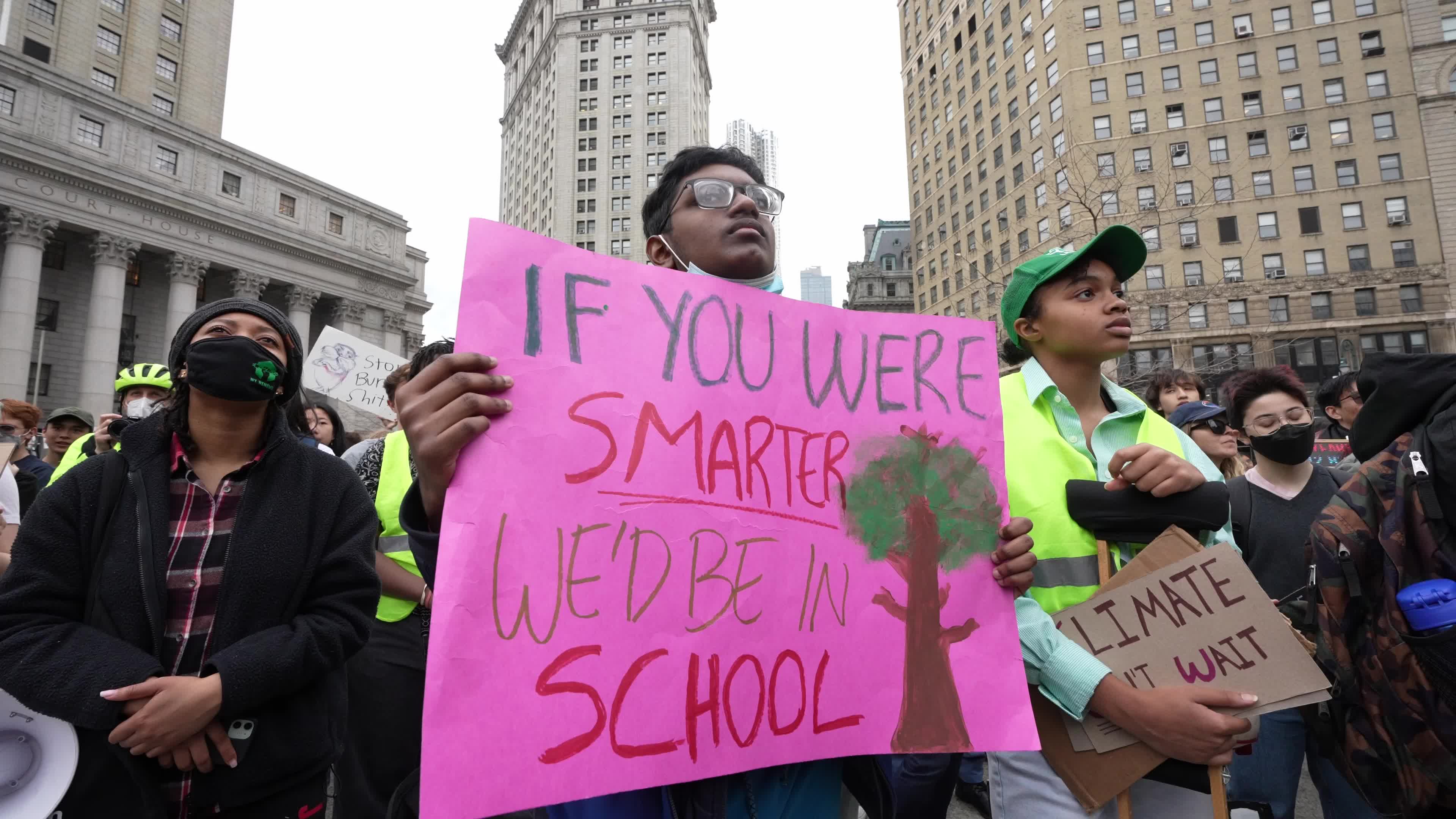 Fridays for Future school climate strikes resume across the world