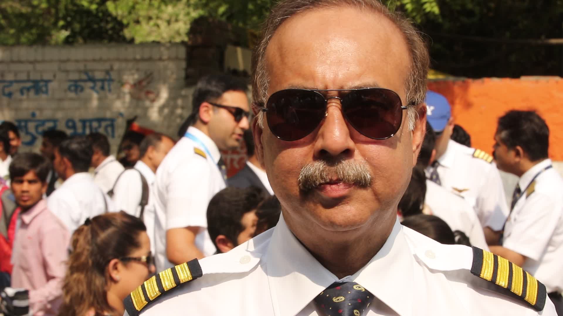 Jet Airways Employees Demonstrate In New Delhi