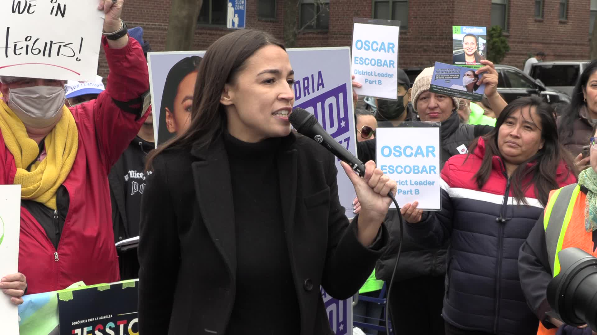 NYC: Alexandria Ocasio-Cortez Rally