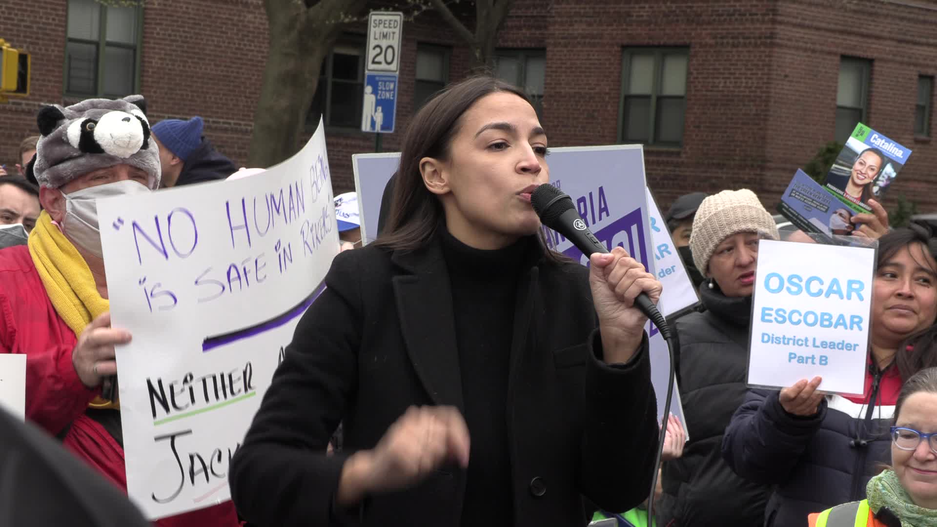 NYC: Alexandria Ocasio-Cortez Rally