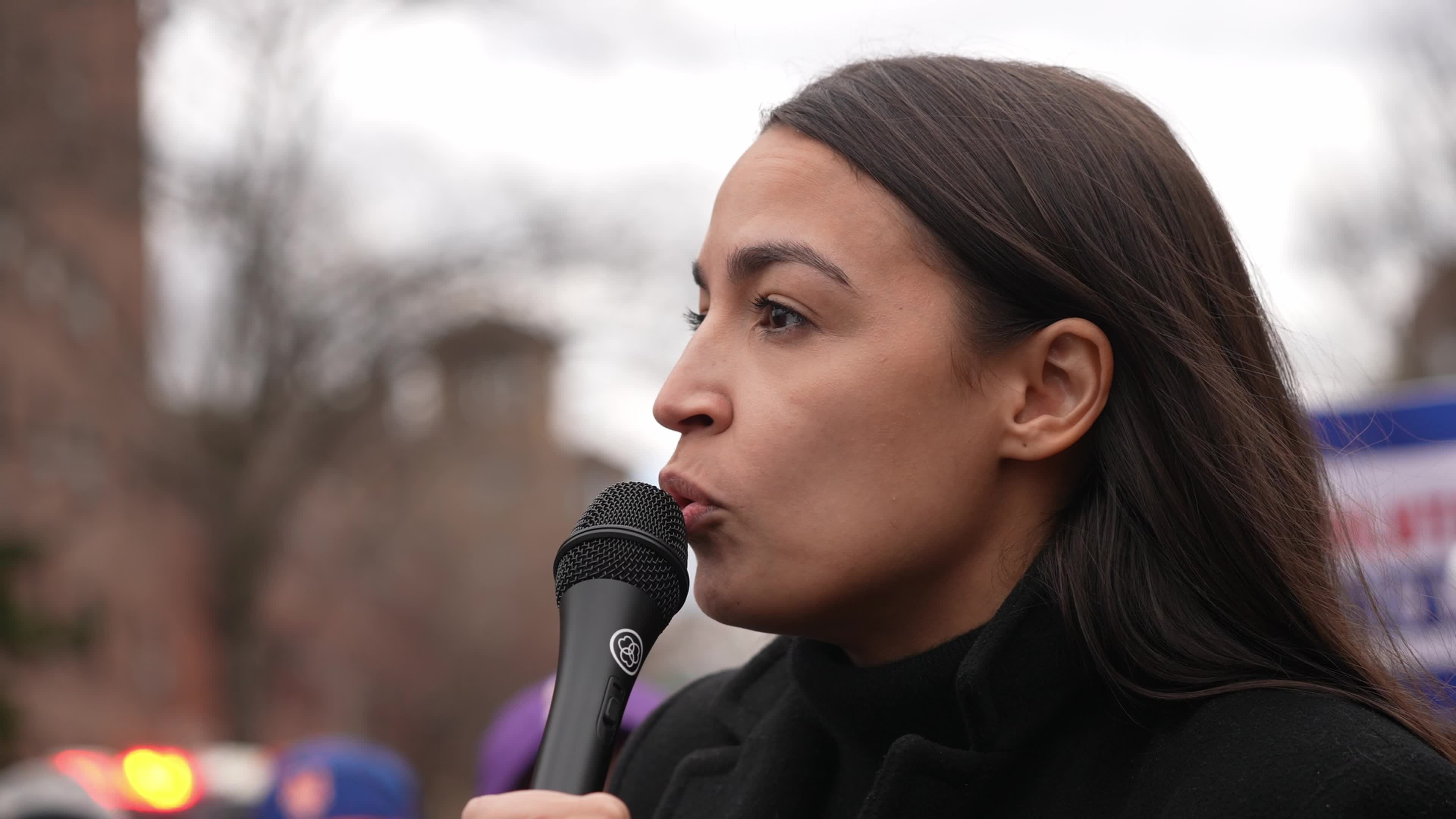 AOC Campaigns for Re-election