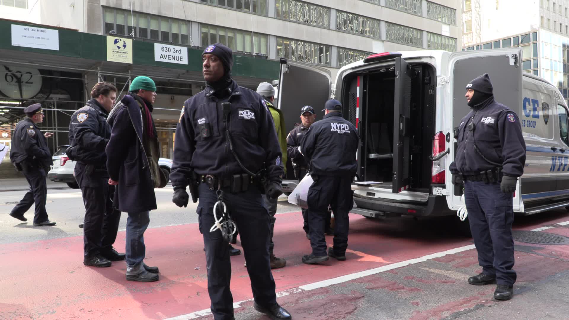 NYC: Housing and climate activists arrested