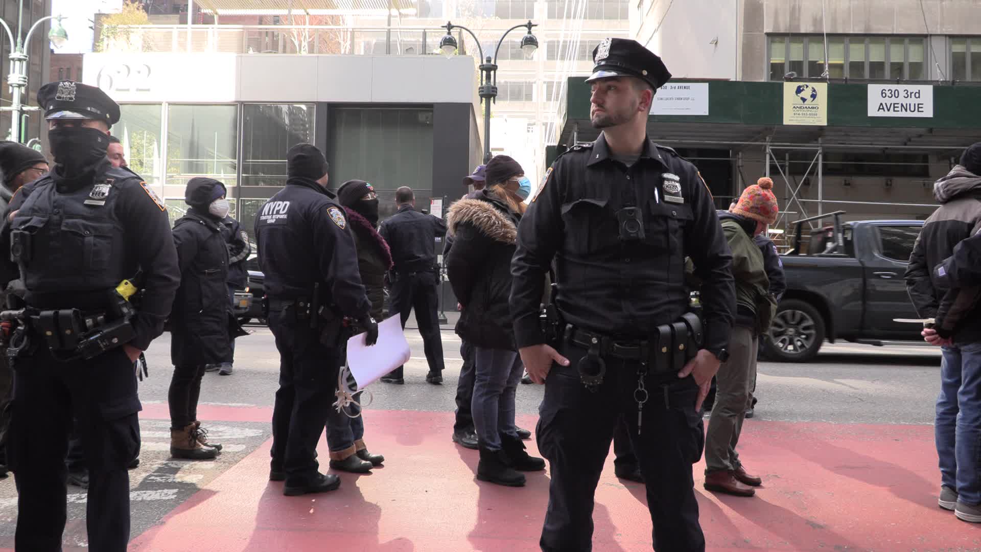 NYC: Housing and climate activists arrested
