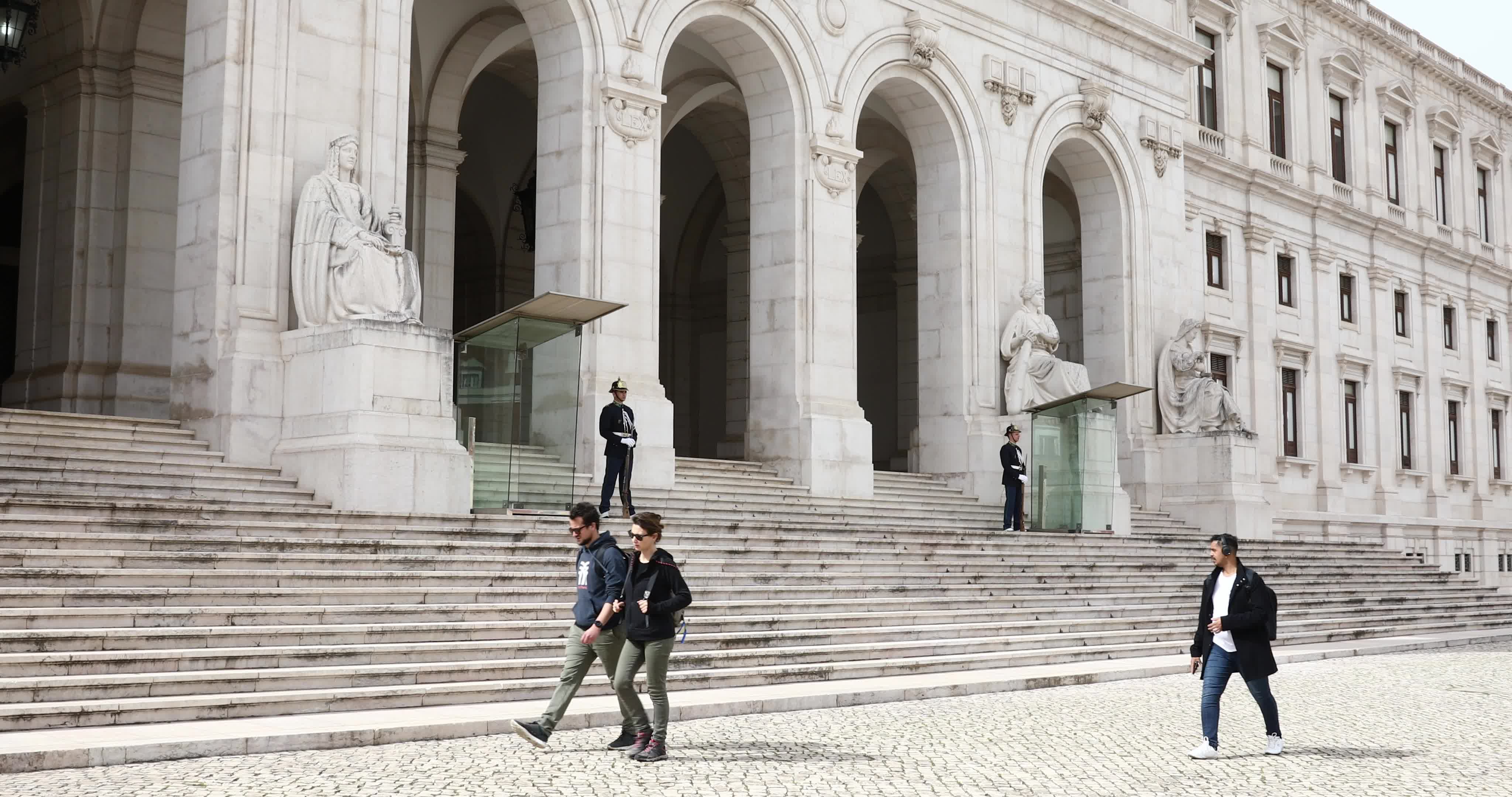 Daily Life In Lisbon, Portugal