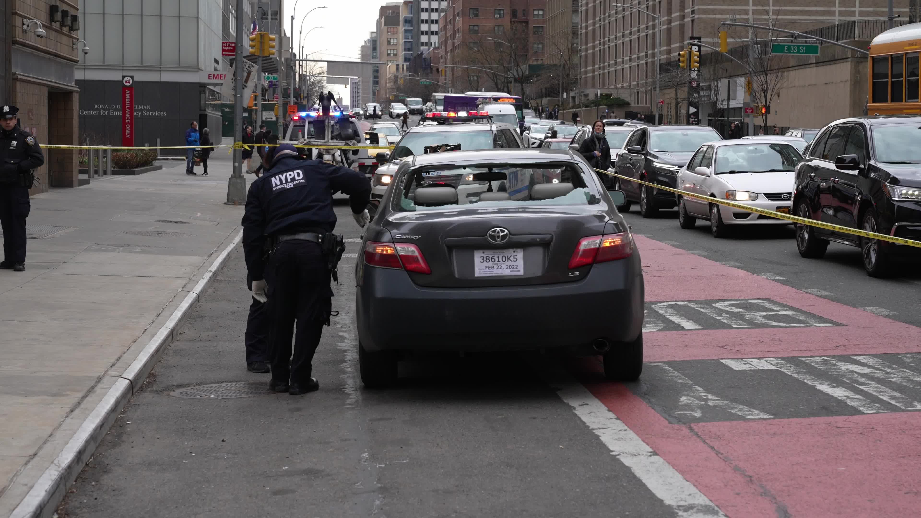 Man Shot on Manhattan Roadway
